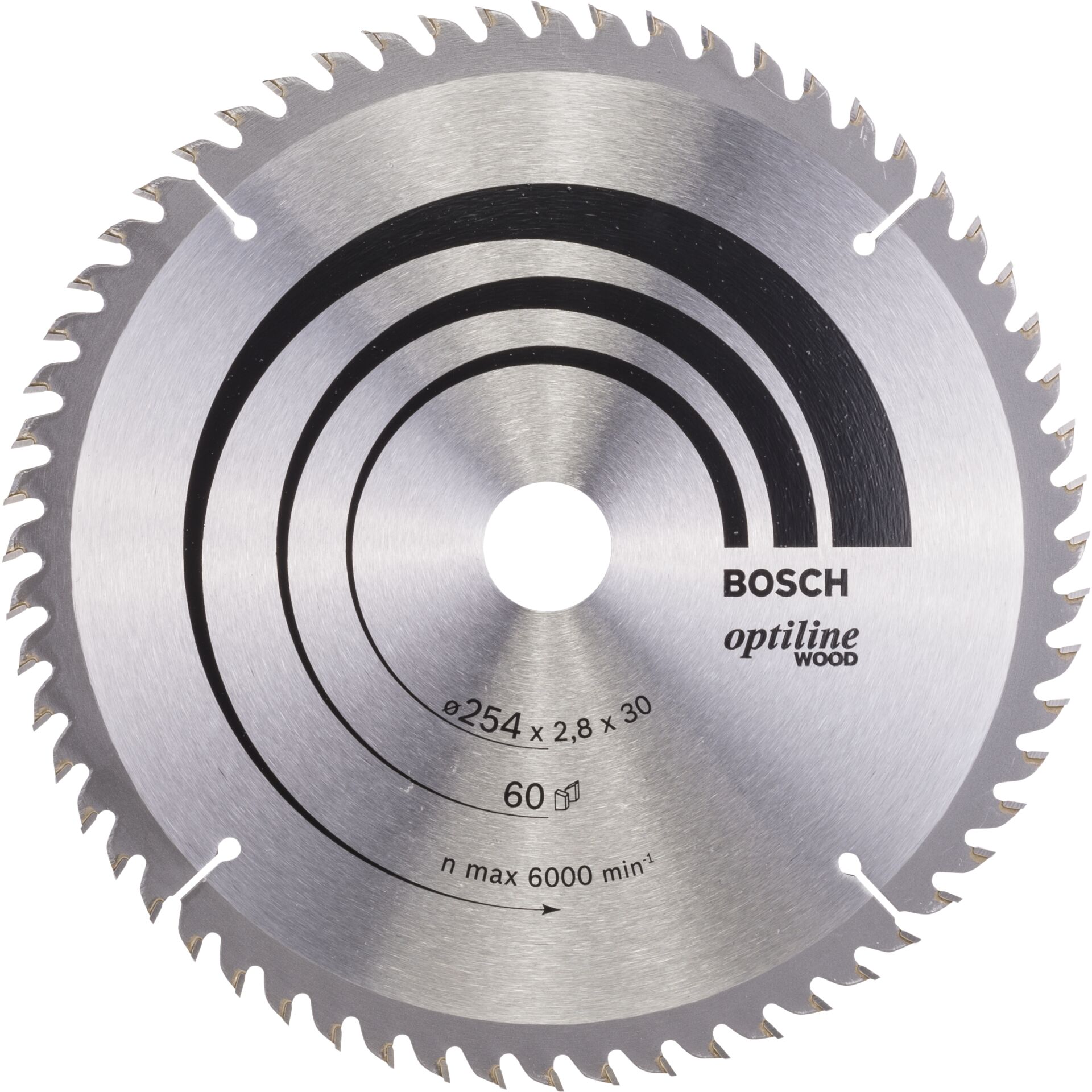 Bosch 2608640444 Kreissägeblatt 25,4 cm 1 Stück(e)