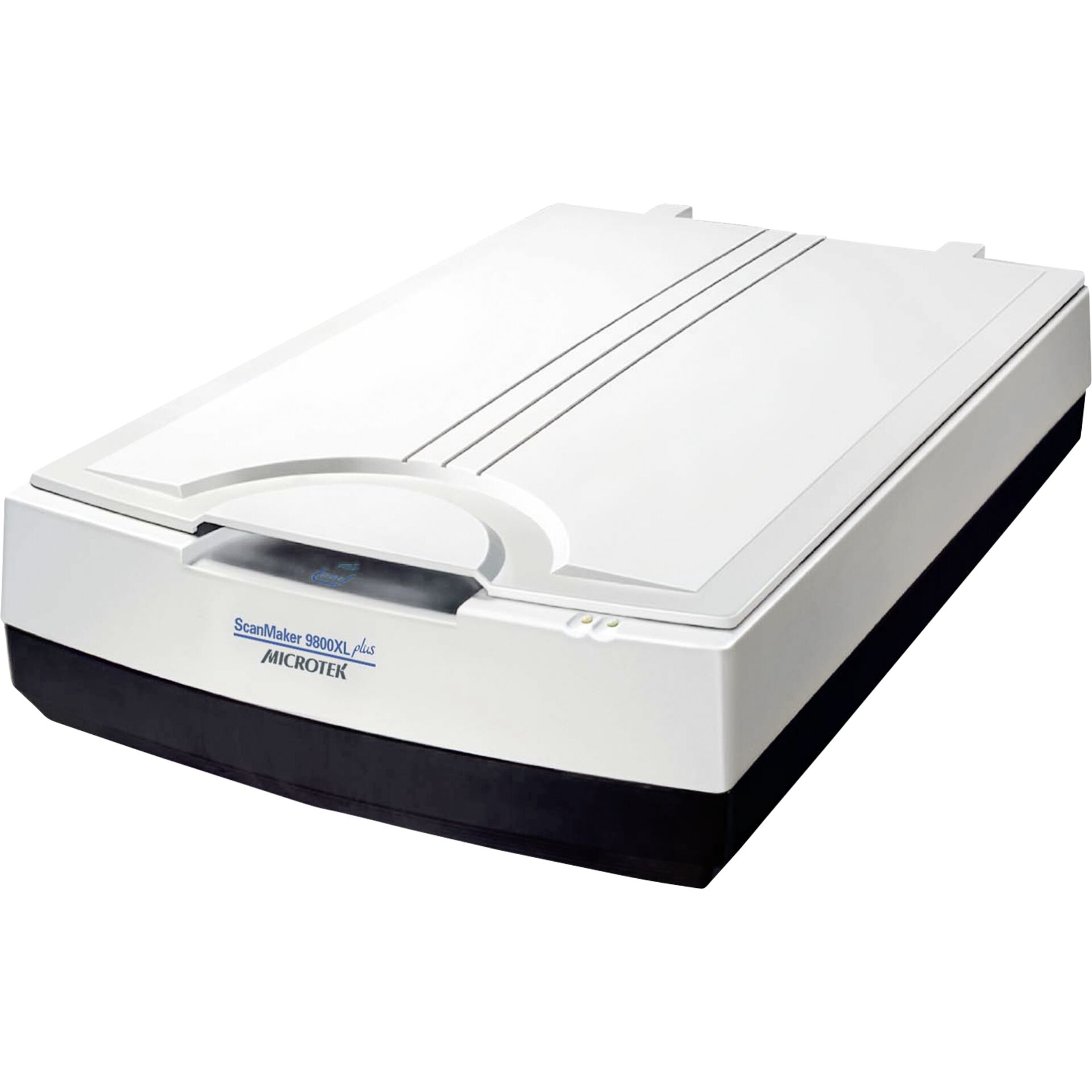 Microtek ScanMaker 9800XL Plus Silver Film-/Dia-Scanner 1600 x 3200 DPI A3 Schwarz, Grau