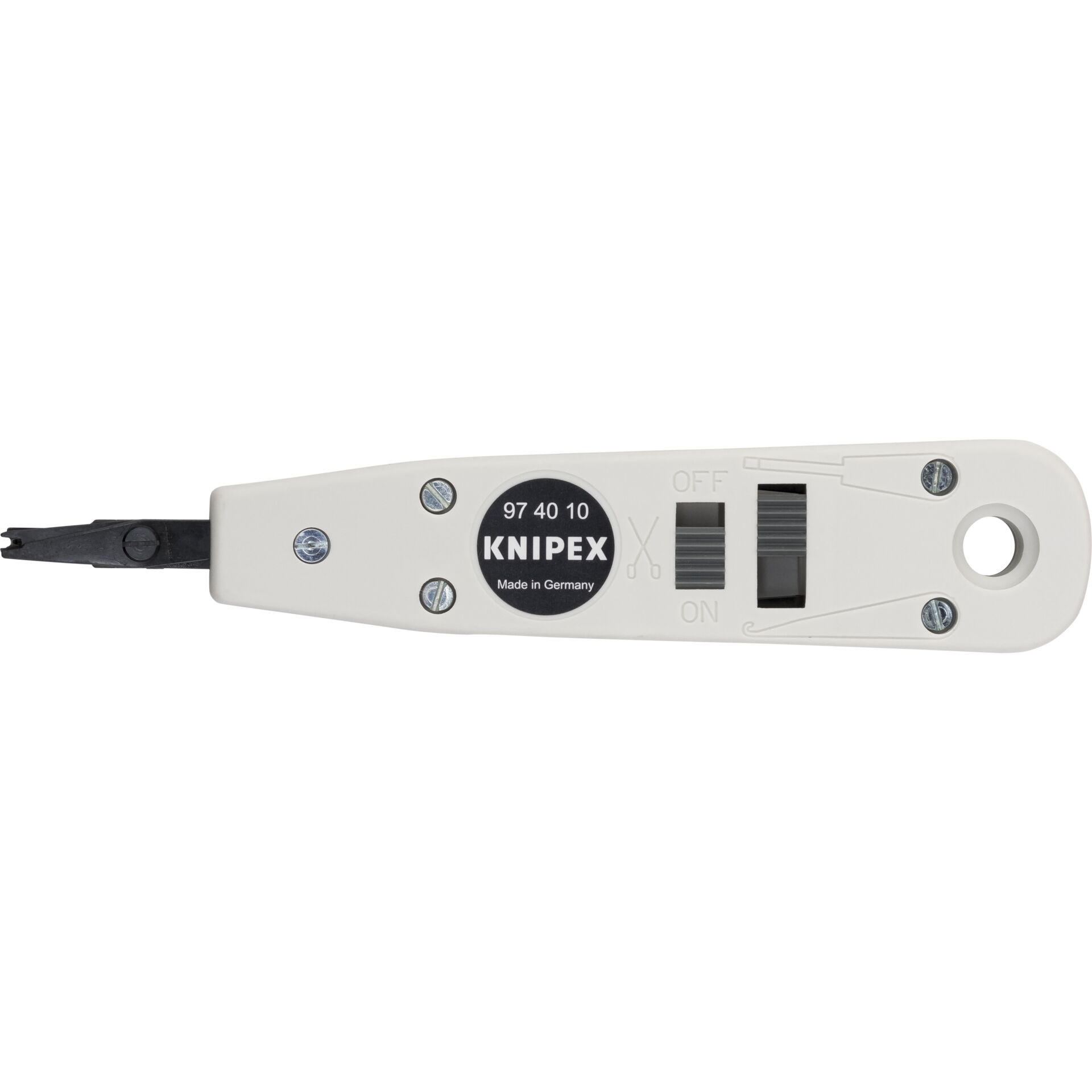 Knipex 97 40 10 Kabel-Crimper Einsatzgerät Aluminium