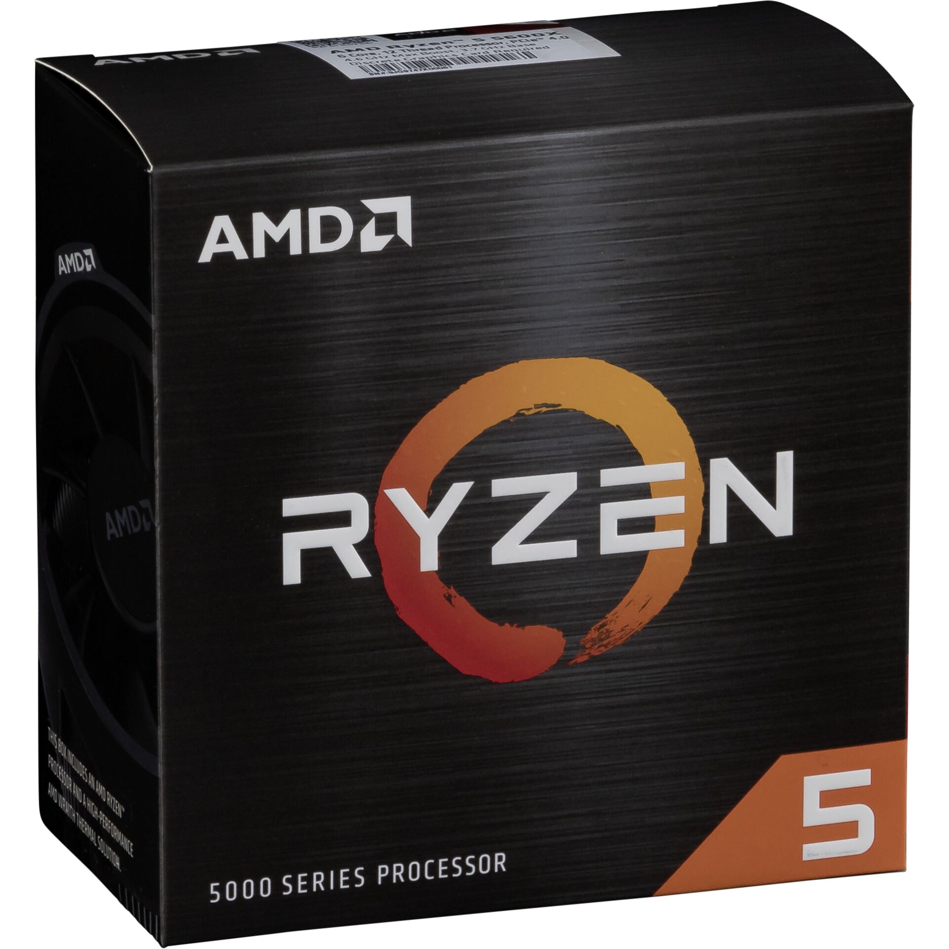 AMD Ryzen 5 5600X, 6C/12T, 3.70-4.60GHz, boxed Vermeer CPU