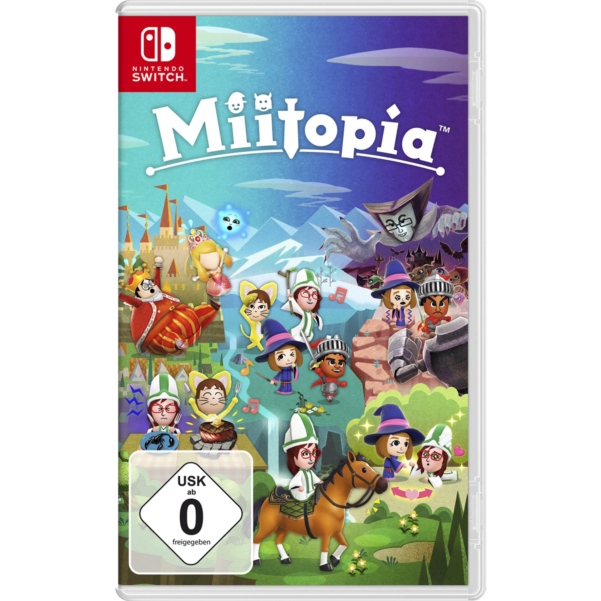 Nintendo Miitopia Standard German, English Nintendo Switch