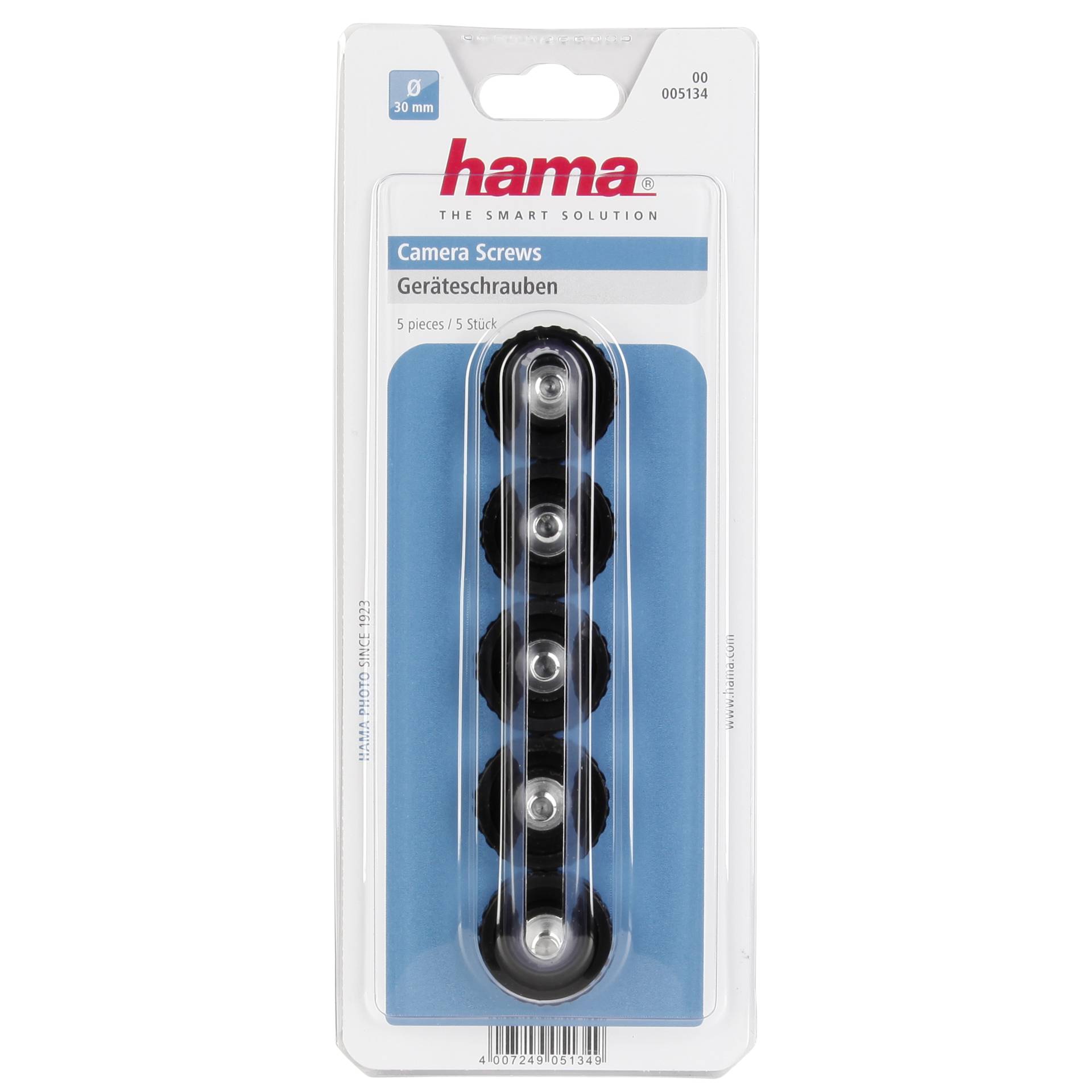 Hama Geräteschrauben 11 mm 1/4 (5 Stück) 