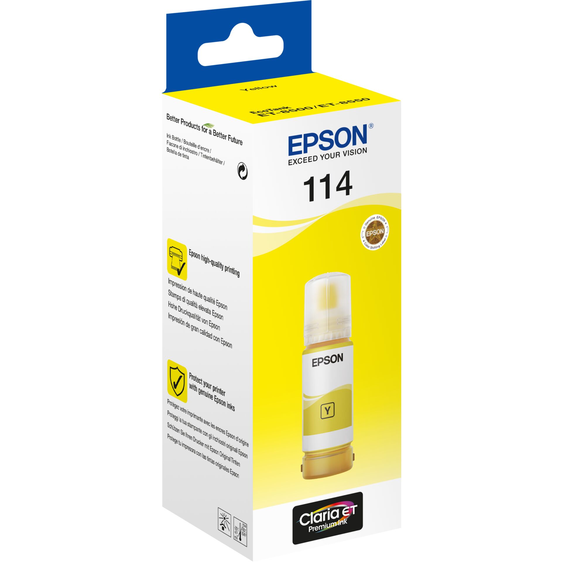 Epson EcoTank yellow T 114 70 ml               T 07B4
