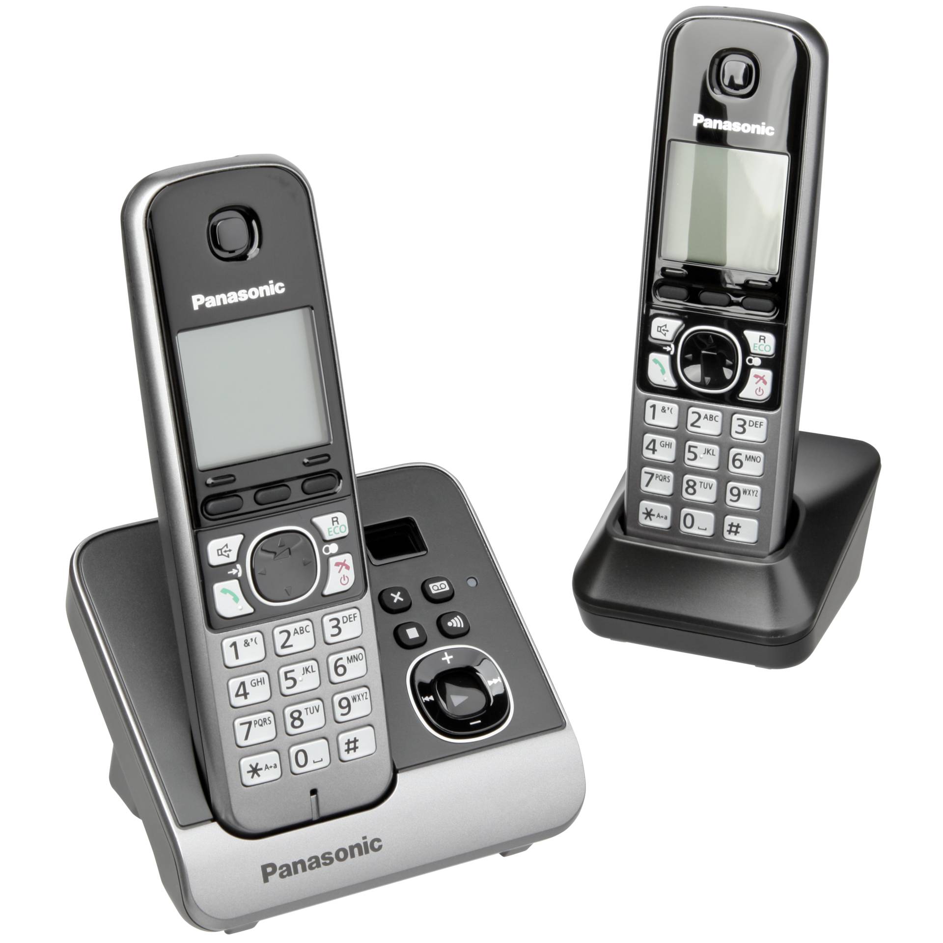 Panasonic KX-TG6722 DECT-Telefon Schwarz