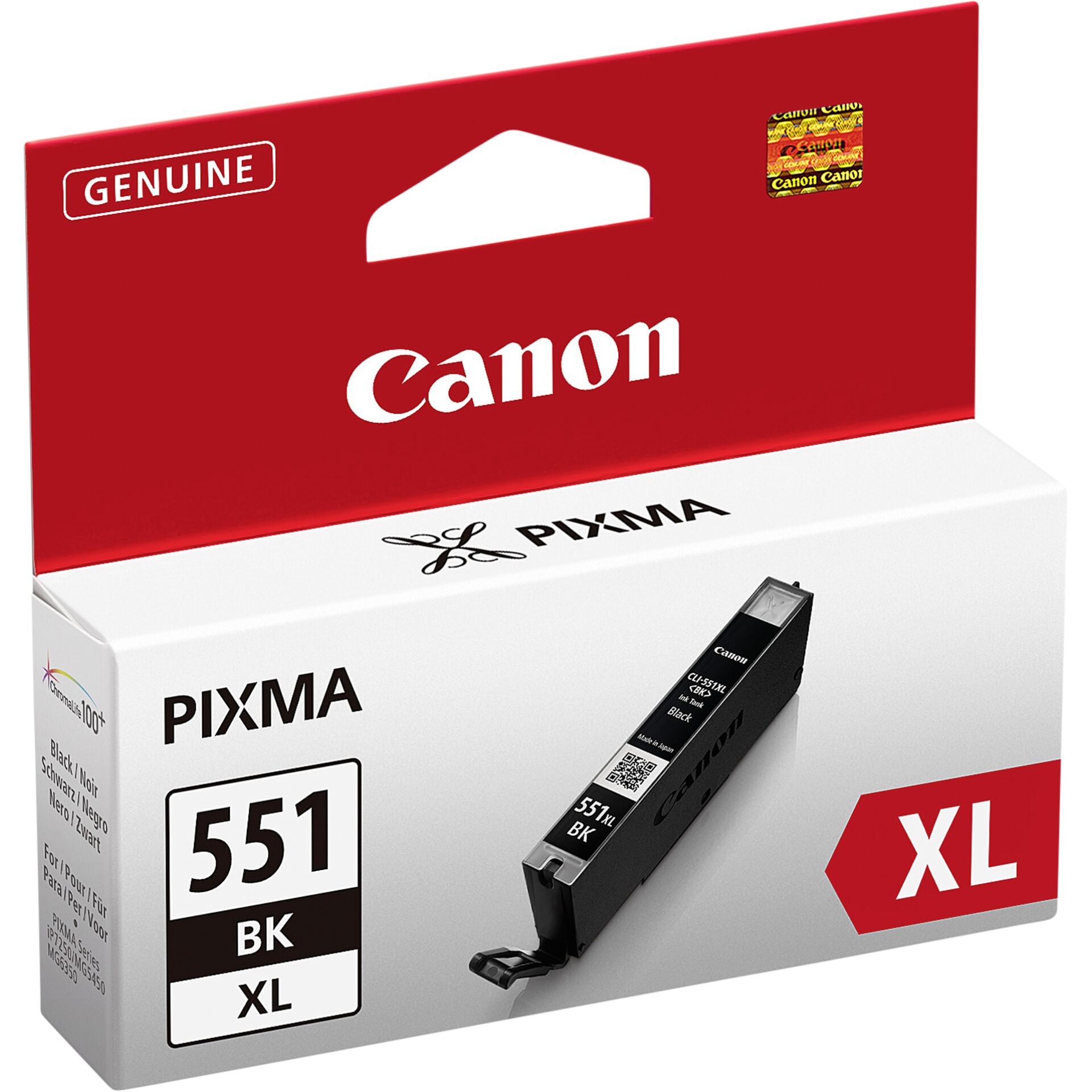 Canon CLI-551BK XL Tinte schwarz 