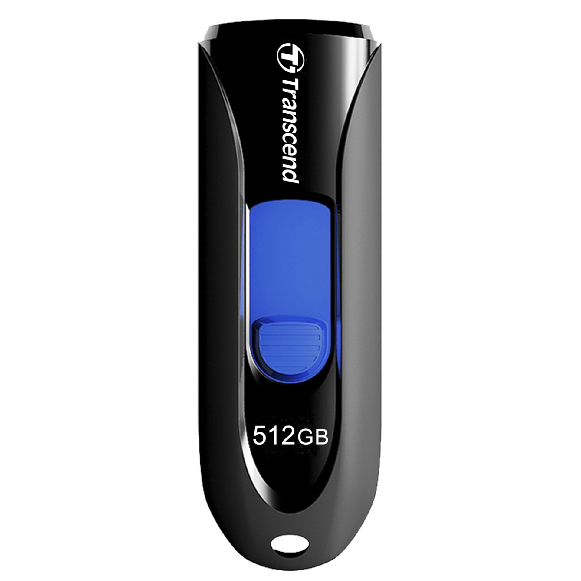 512 GB Transcend JetFlash 790 schwarz USB-Stick, USB-A 3.0, lesen: 90MB/s, schreiben: 45MB/s