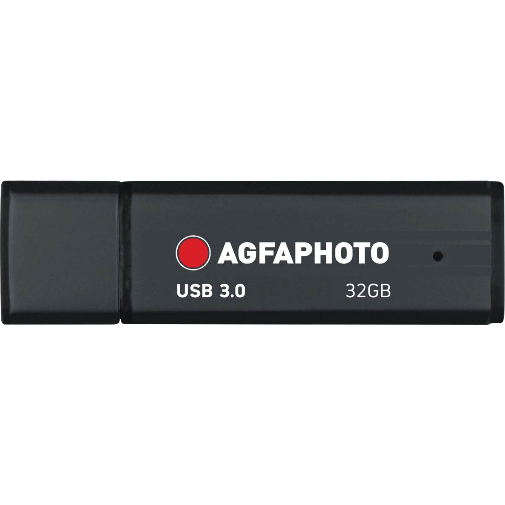32 GB AgfaPhoto USB Flash Drive schwarz, USB 3.0 Stick 