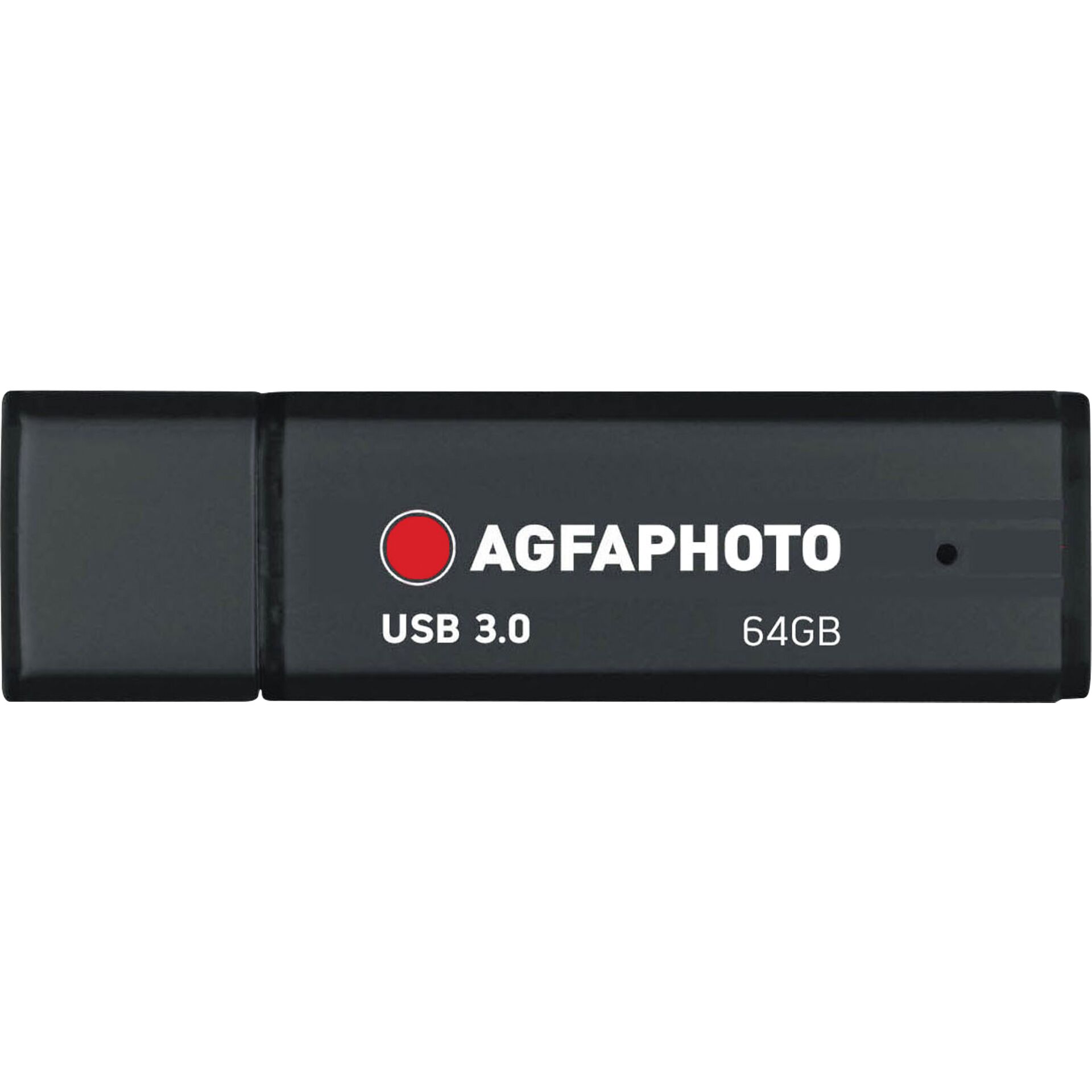 64 GB AgfaPhoto USB Flash Drive schwarz, USB 3.0 Stick 