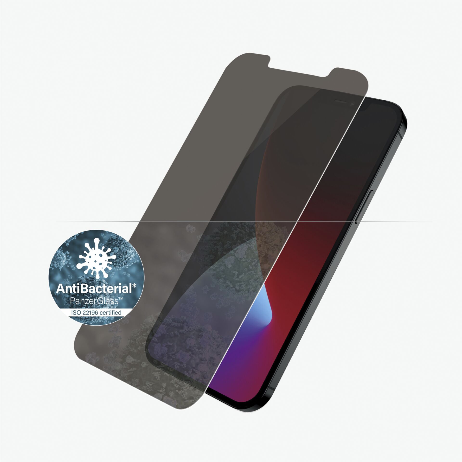 PanzerGlass  Privacy Displayschutzglas Apple iPhone 12 Pro Max  Standard Fit