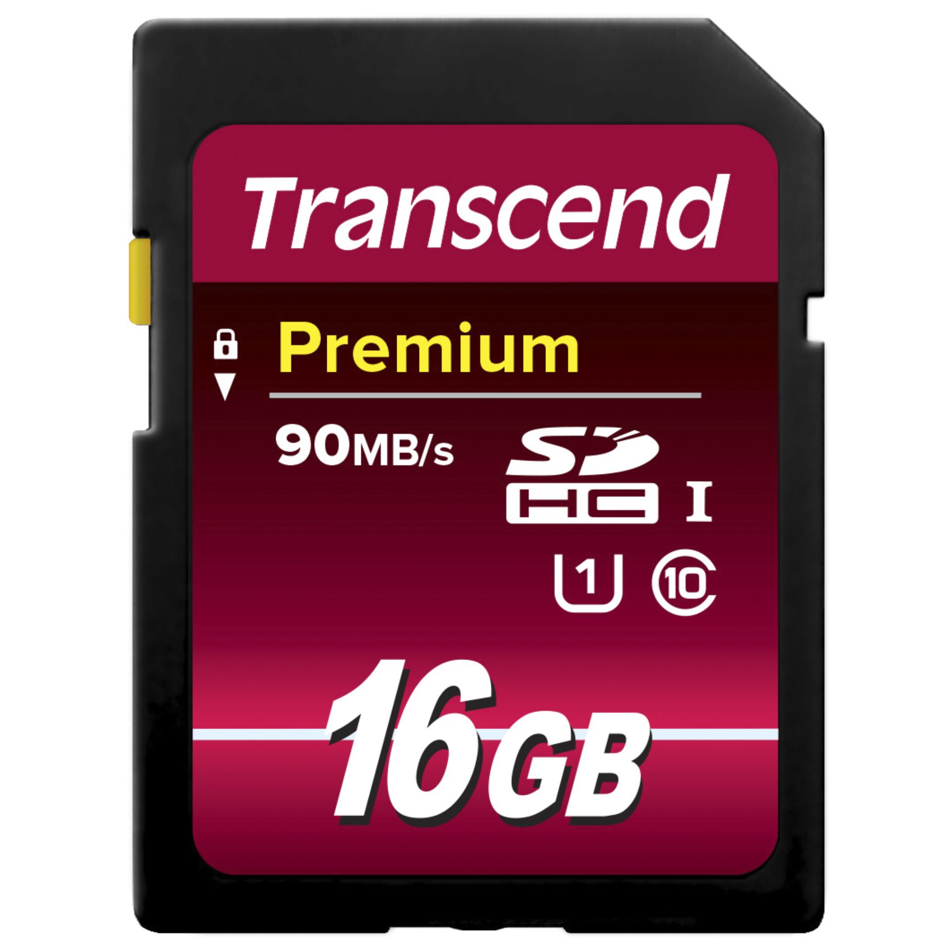 16GB Transcend Premium Class10 SDHC Speicherkarte 