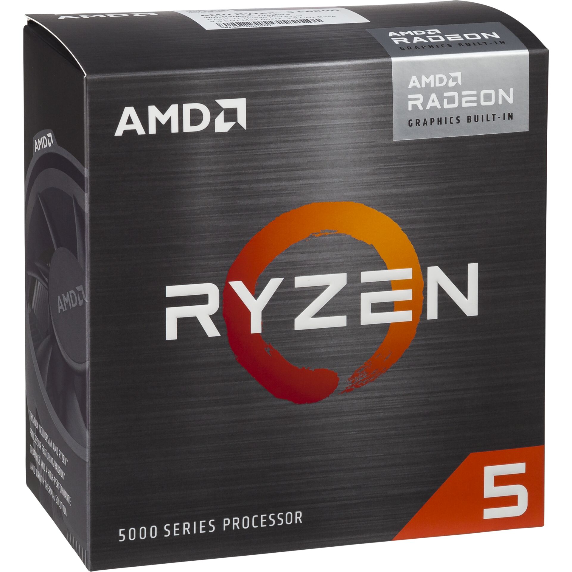 AMD Ryzen 5 5600G, 6C/12T, 3.90-4.40GHz, boxed, Sockel AM4 (PGA), Cezanne CPU