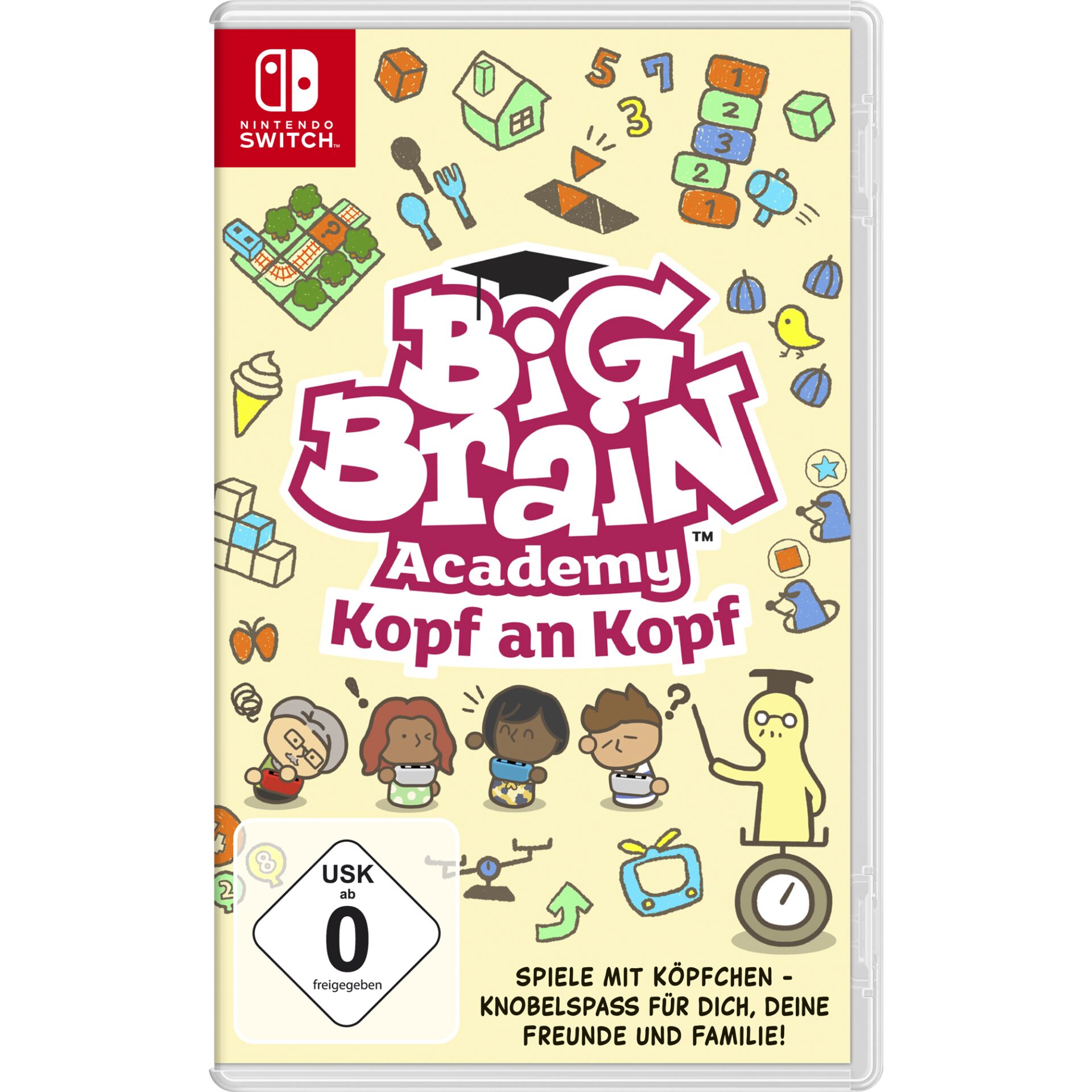 Nintendo Big Brain Academy: Brain vs. Brain Standard German, English Nintendo Switch