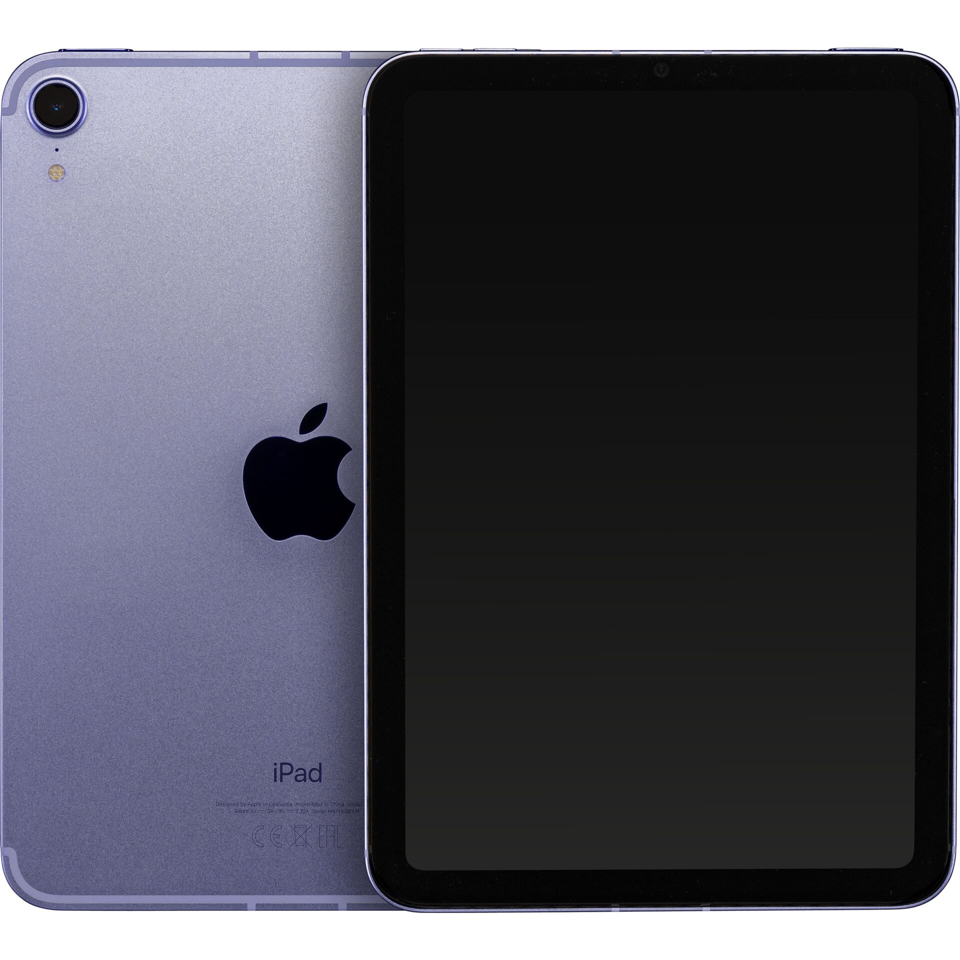 Apple iPad mini 6 64GB, 5G, Violett, Apple A15 Bionic (iGPU), 8.3, 2266x1488, 327ppi, Multi-Touch, Digitizer, IPS