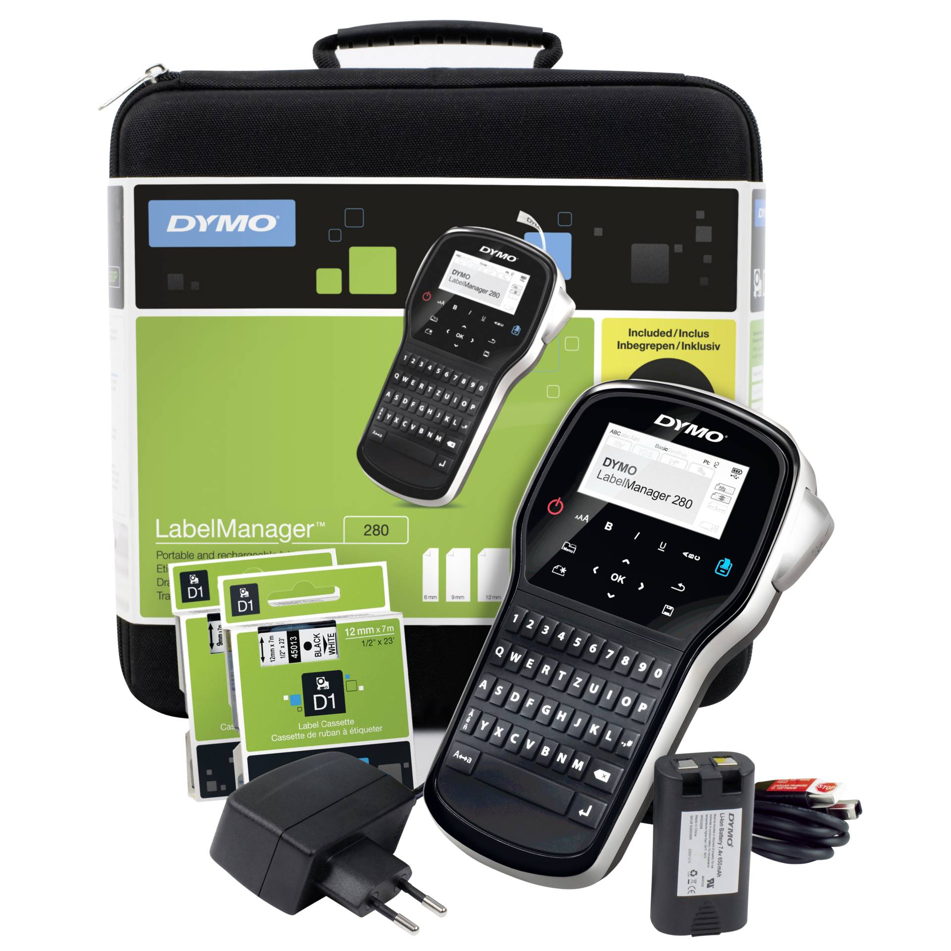 Dymo LabelManager 280 mit Koffer 