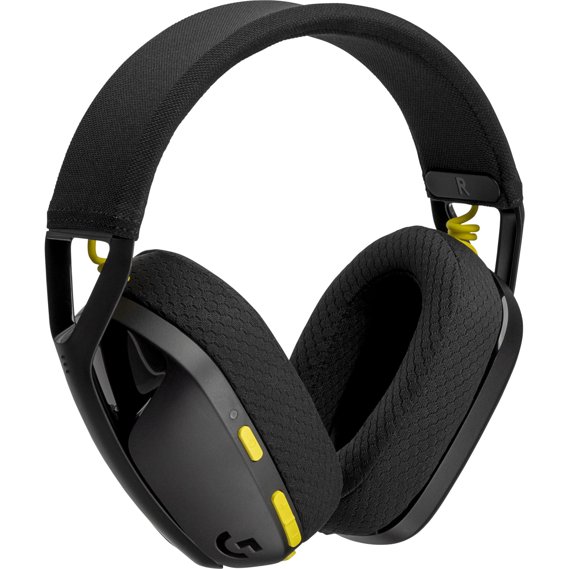 Logitech G435 Black & Neon Yellow, Wireless Kopfhörer Over-Ear, USB, PS4, PS5
