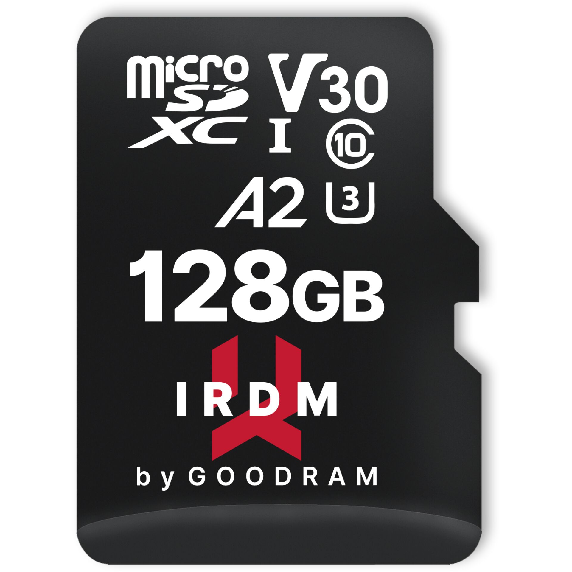 128 GB goodram M2AA IRDM MICROCARD microSDXC Kit Speicherkarte, lesen: 170MB/s, schreiben: 120MB/s