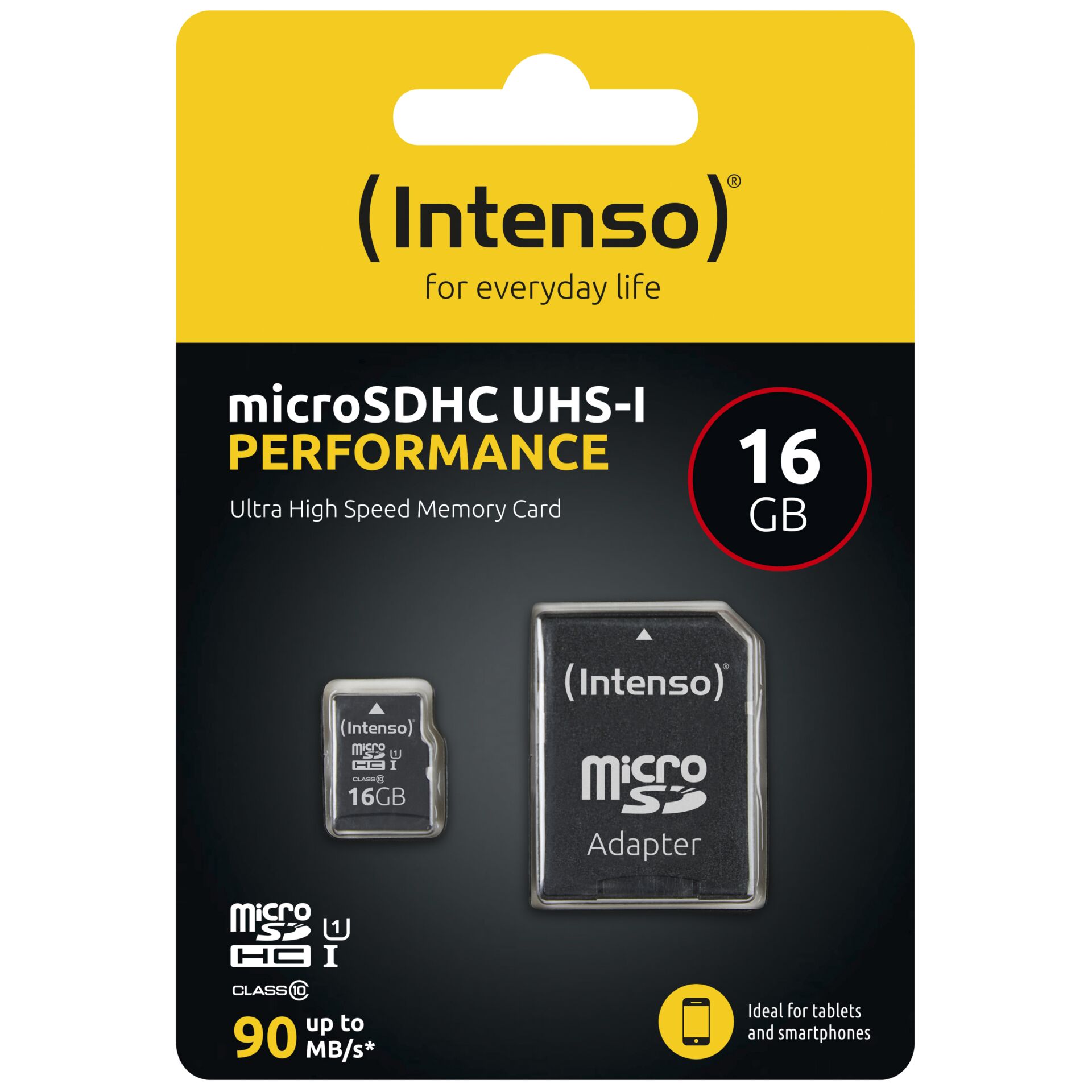 Intenso 3424470 Speicherkarte 16 GB MicroSD UHS-I Klasse 10