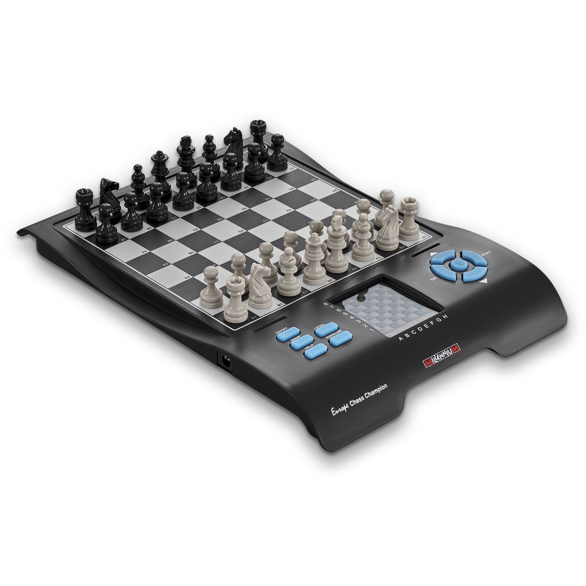 Millennium Schachcomputer Europe Chess Master II Achtung, nur mit dem Grundspiel spielbar!