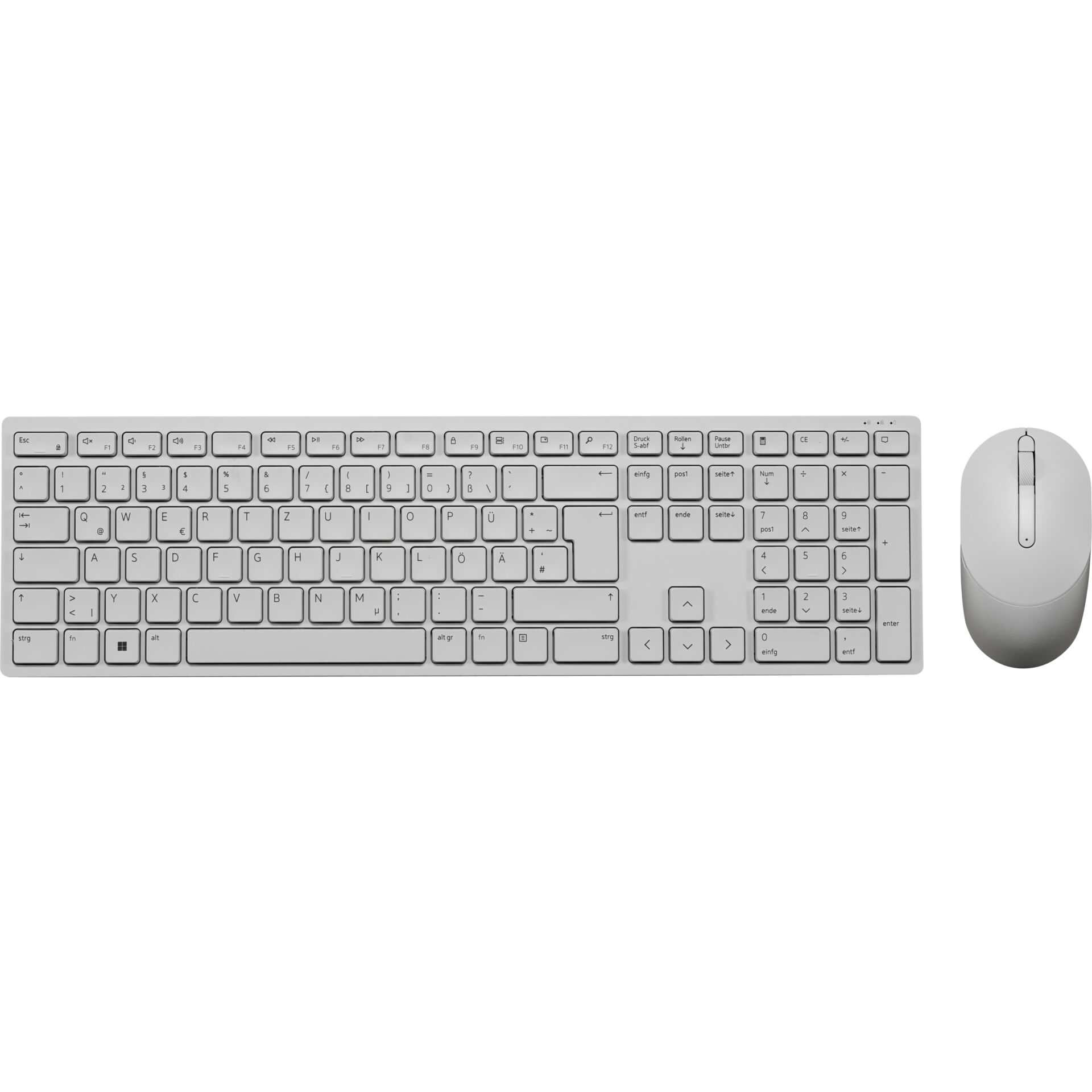 Dell KM5221W Pro Wireless Keyboard and Mouse, Layout: DE, Tastatur