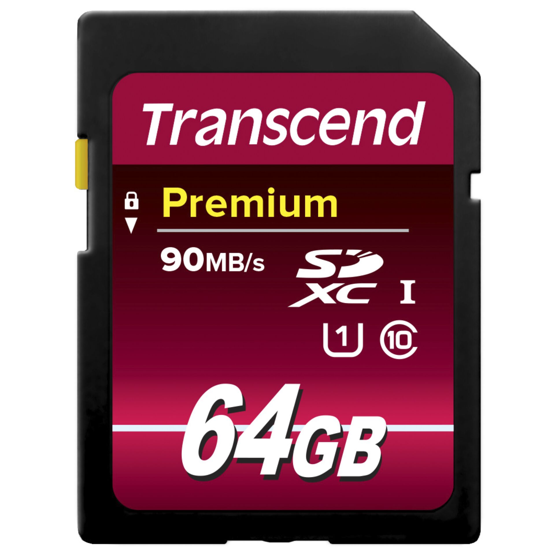64GB Transcend Premium Class10 SDXC Speicherkarte 