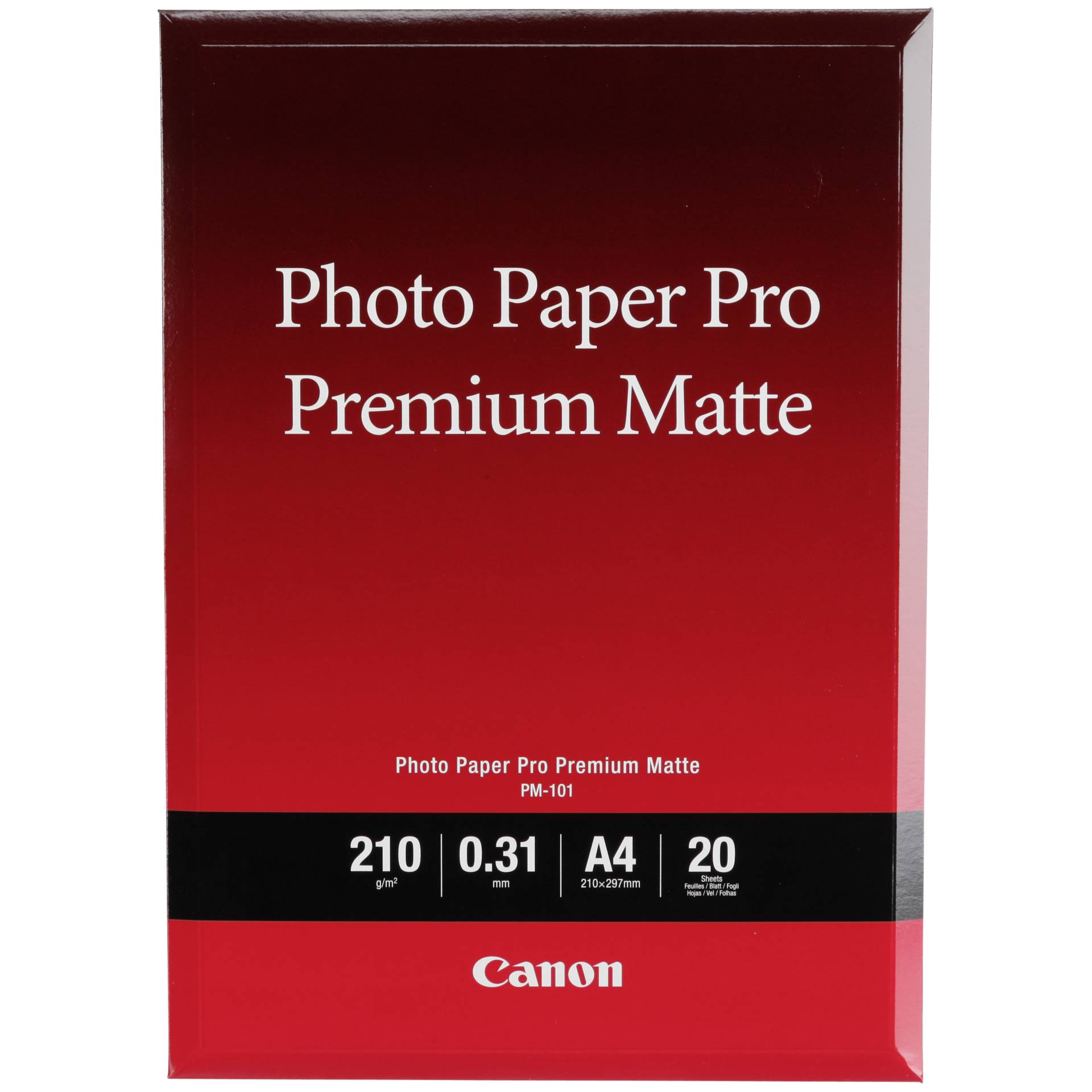 Canon PM-101 Premium Papier A4 matt, 210g/m², 20 Blatt 