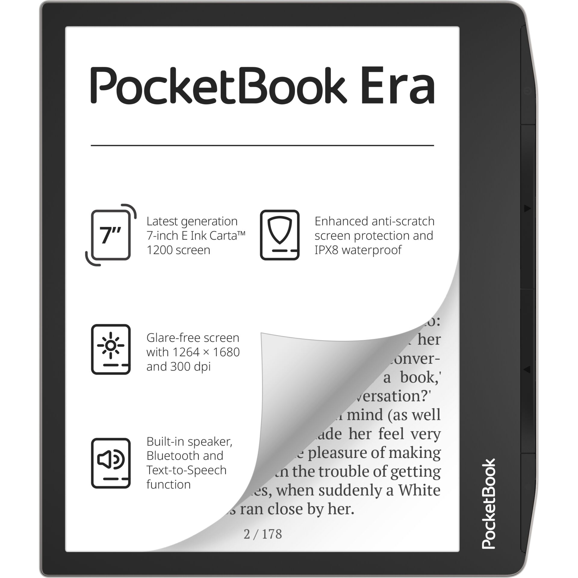 PocketBook Era, 16GB, Stardust Silver 