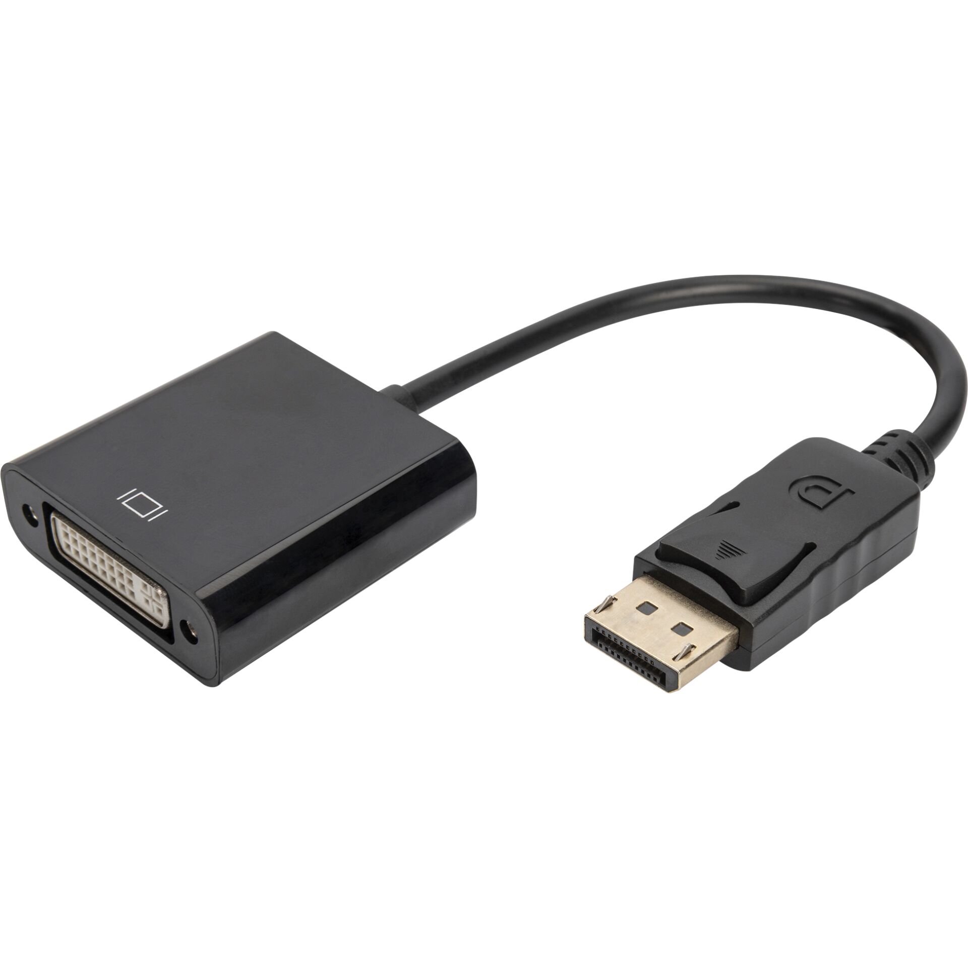 Adapter DisplayPort > DVI-I Adapterkabel schwarz Digitus