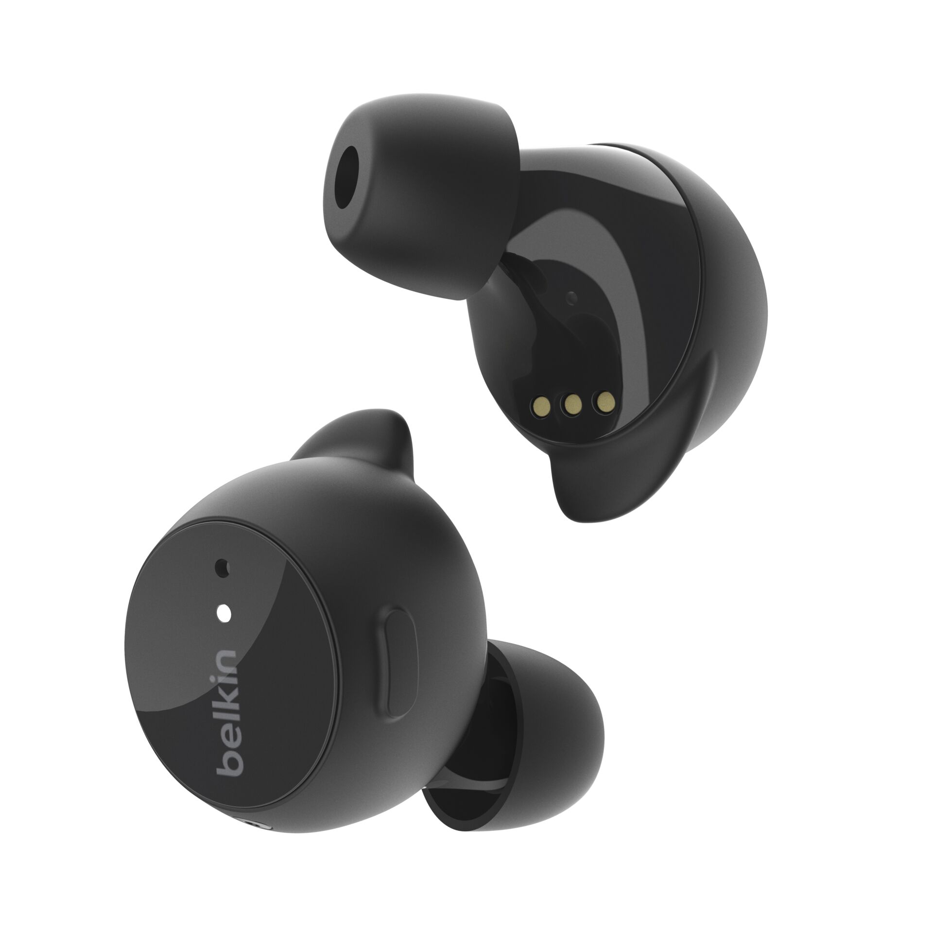 Belkin SOUNDFORM Immerse Kopfhörer Kabellos im Ohr Anrufe/Musik USB Typ-C Bluetooth Schwarz