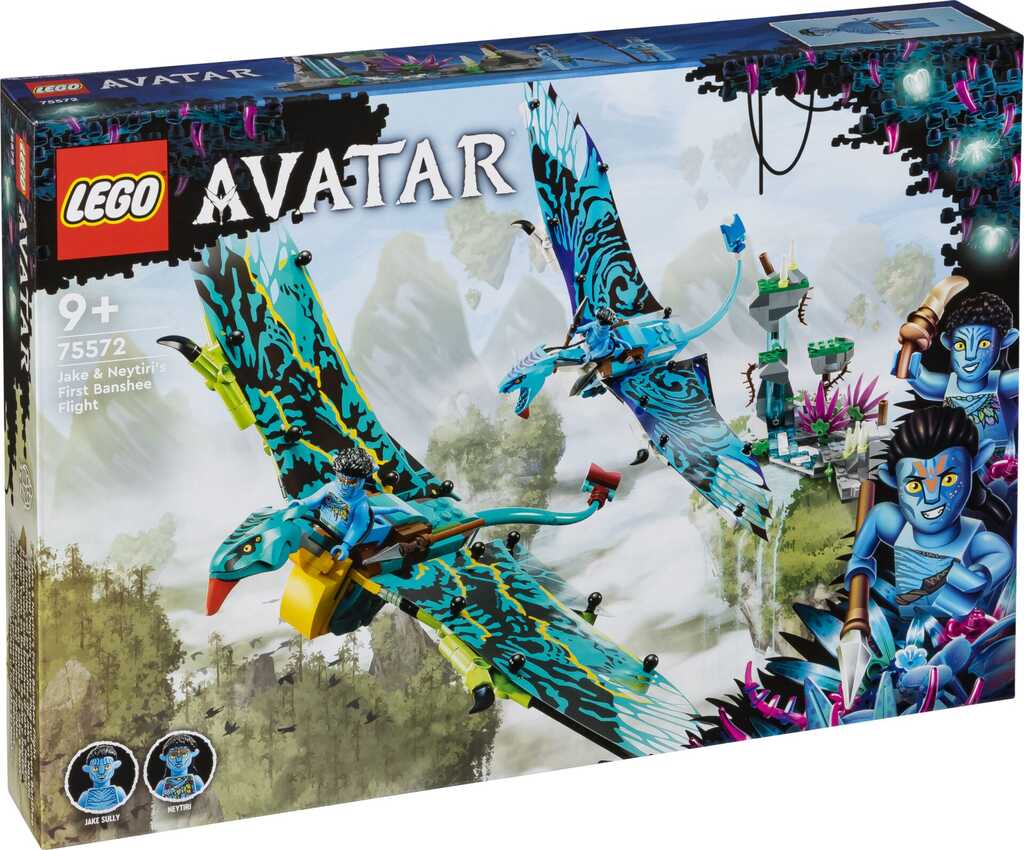 LEGO Avatar 75572 Jakes u.Neytir is erster Flug auf einem Banshee