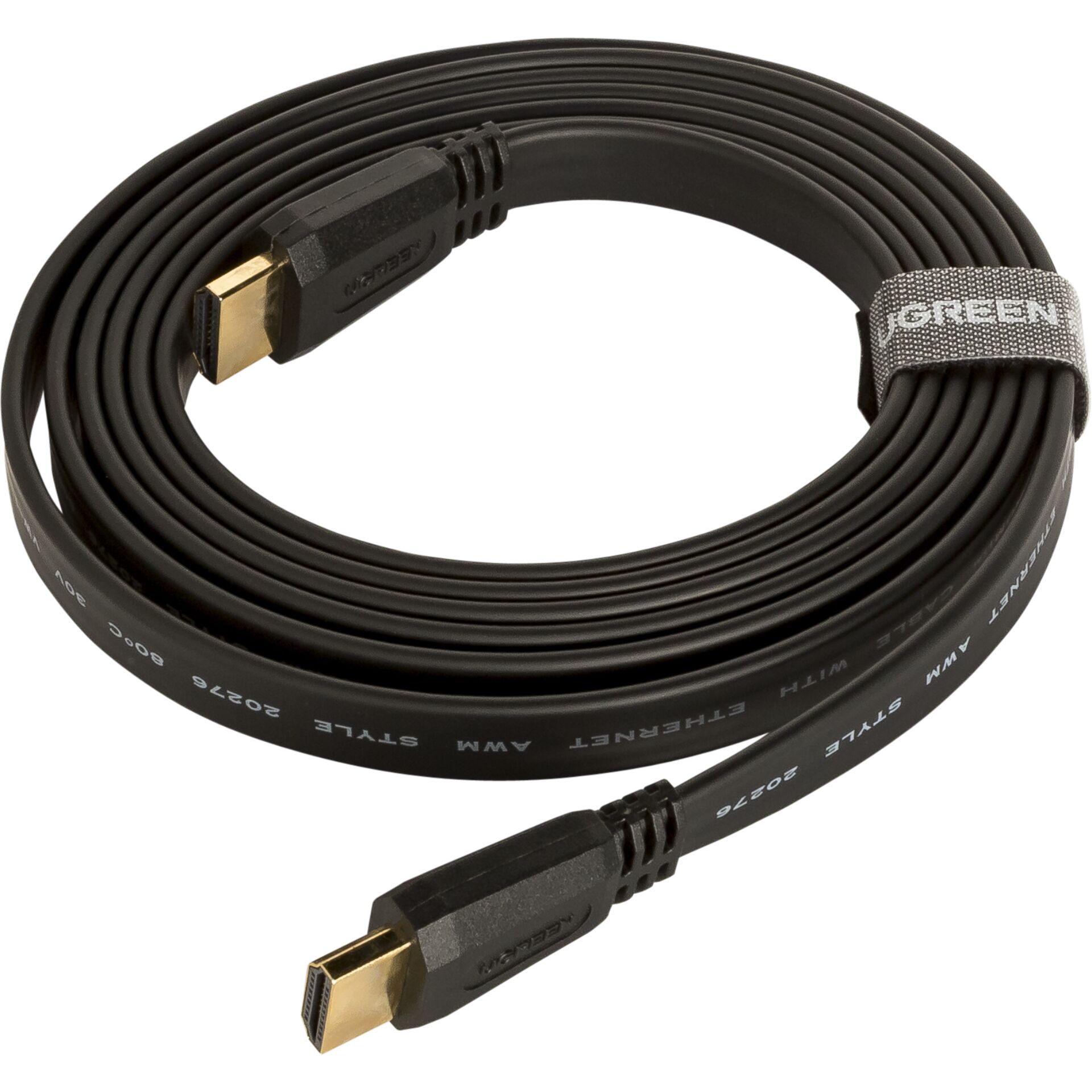 UGREEN HDMI Male To Male Flat Cable 2M