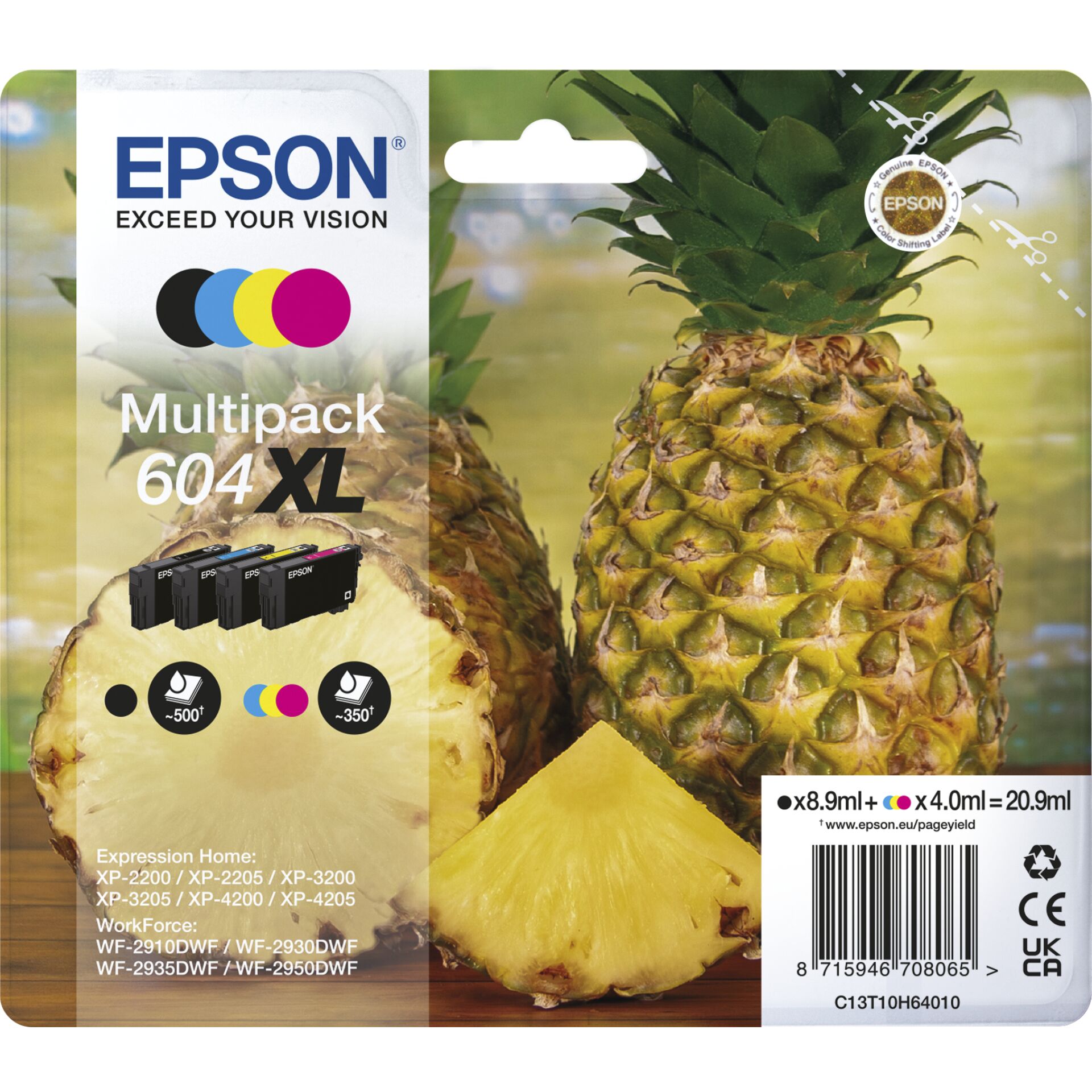 Epson Tinte 604XL Multipack 