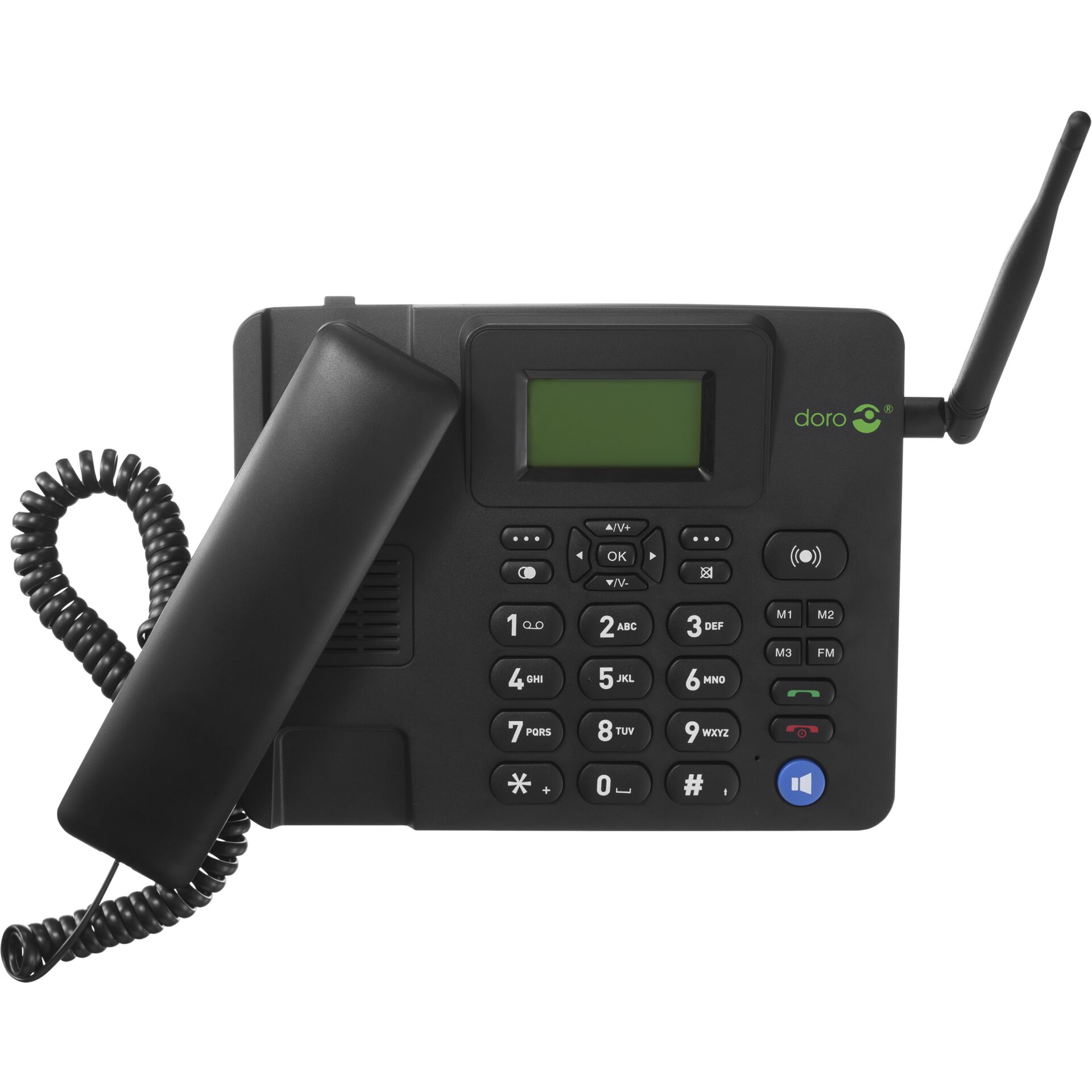 Doro 4100H IP-Telefon Schwarz 