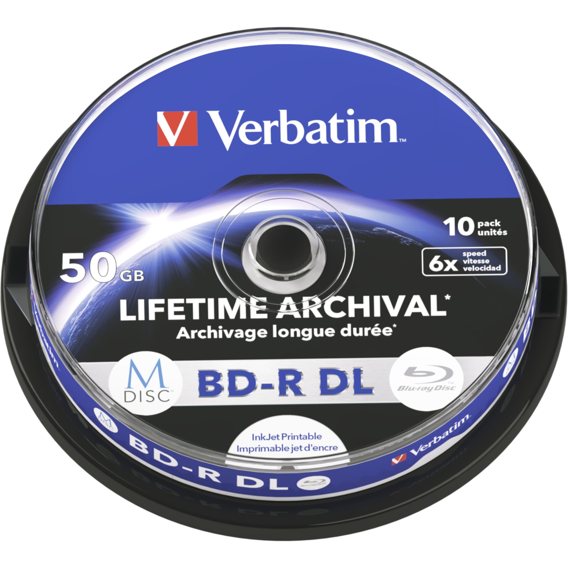 Verbatim MDISC BD-R DL 50 GB 10 Stück(e)