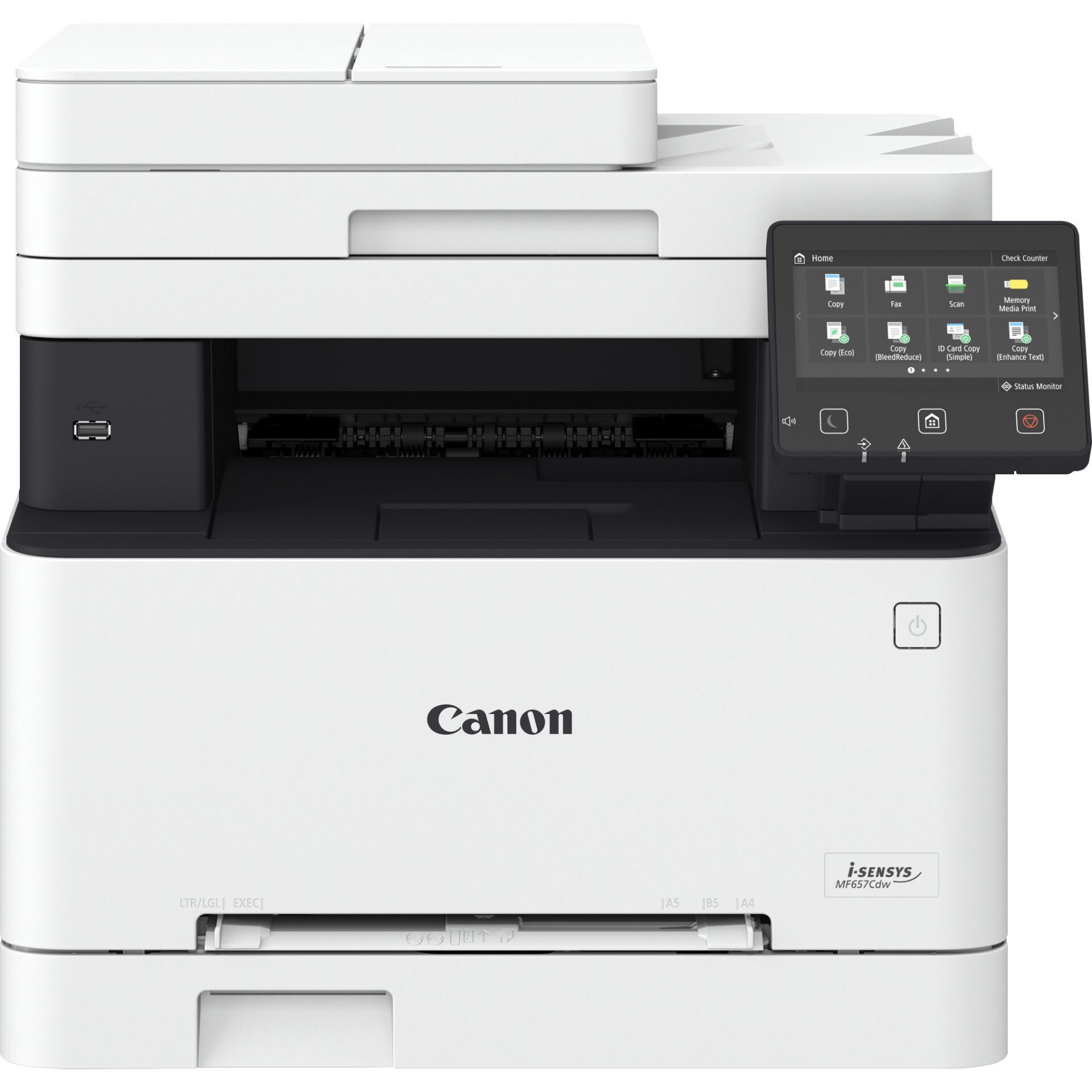 Canon i-SENSYS MF657Cdw, Laser, mehrfarbig-Multifunktions- gerät, Drucker/Scanner/Kopierer/Fax