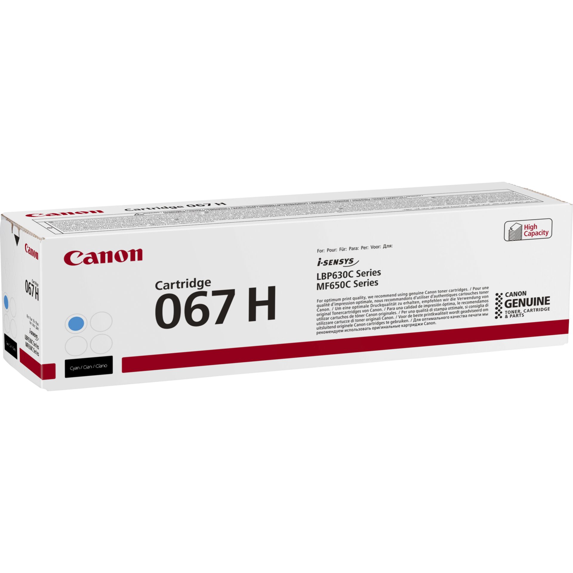 Canon Toner Cartridge 067 H C cyan