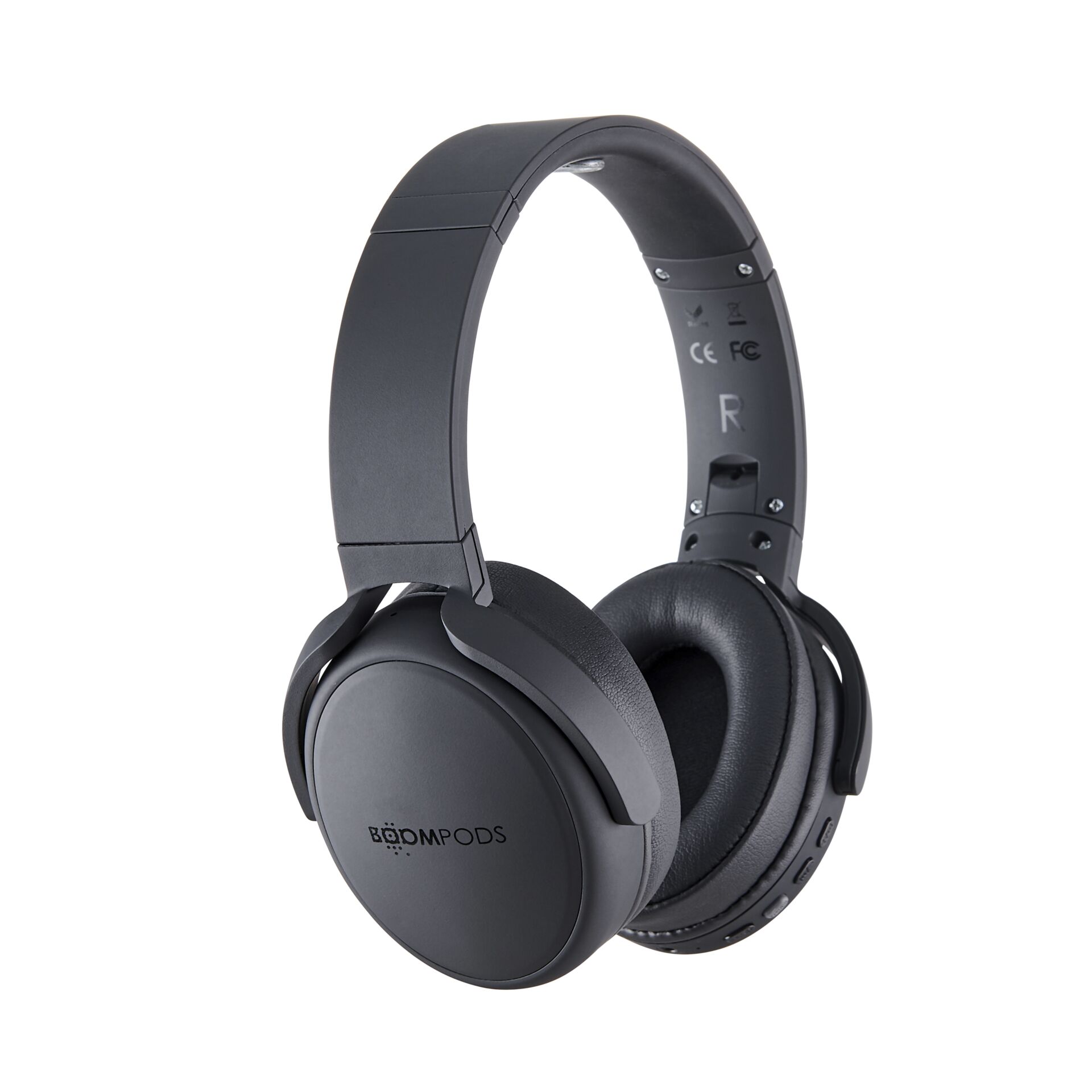 Boompods Headpods pro Kopfhörer Kabellos Kopfband Musik/Alltag Mikro-USB Bluetooth Schwarz