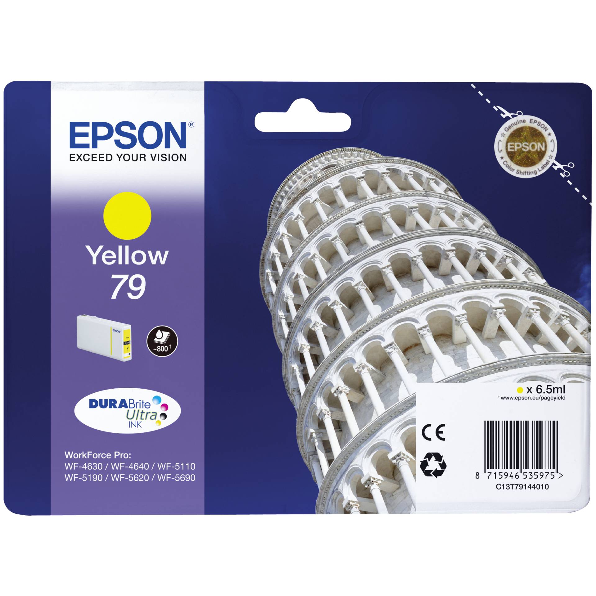 Epson Tinte 79 gelb, Original 