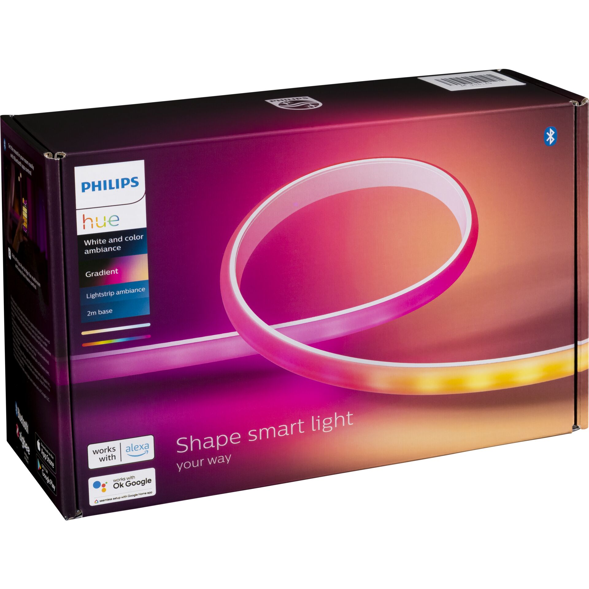 Philips Hue White and Color ambiance Hue Gradient Lightstrip 2 Meter