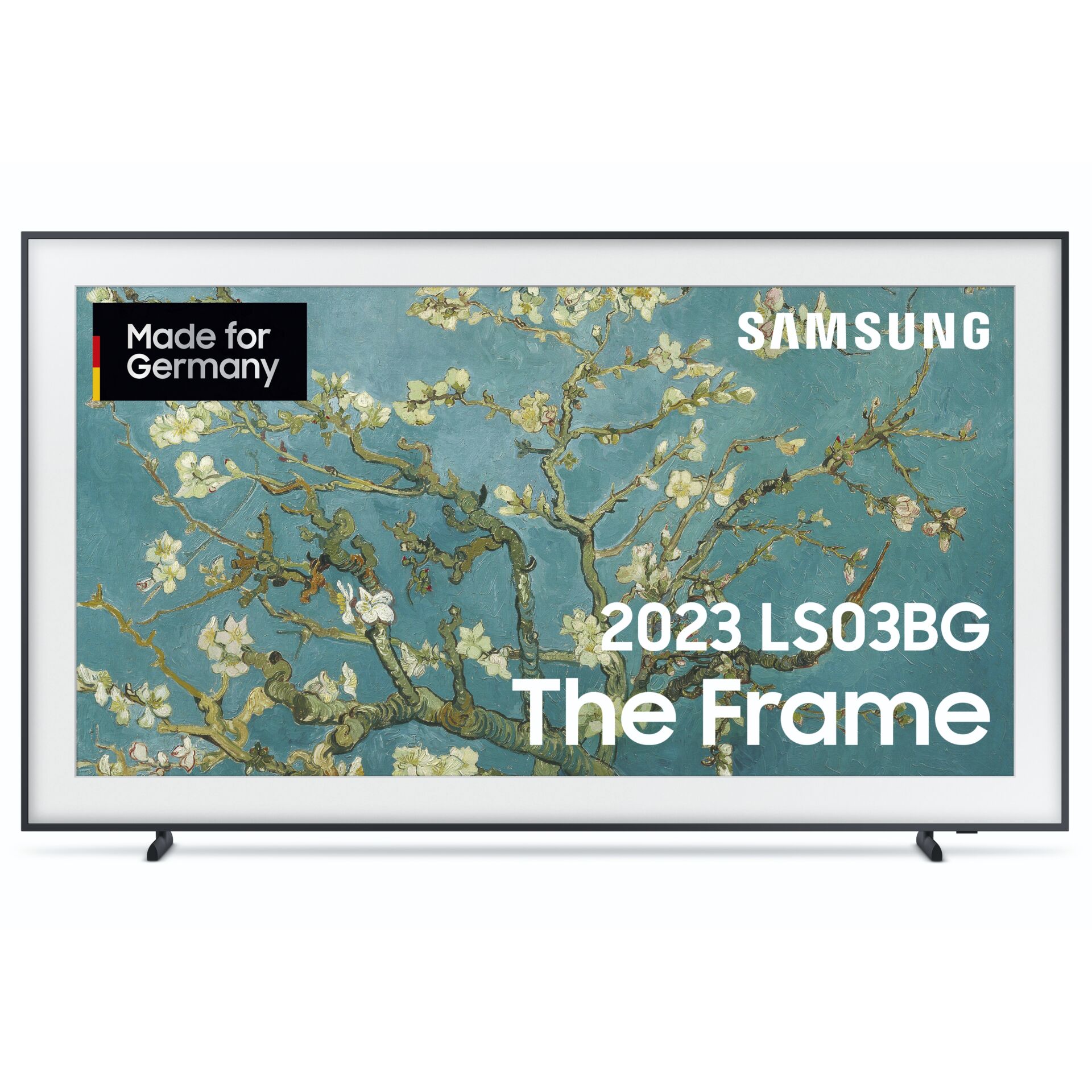 Samsung The Frame GQ85LS03BGU 2,16 m (85) 4K Ultra HD Smart-TV WLAN Schwarz, Weiß