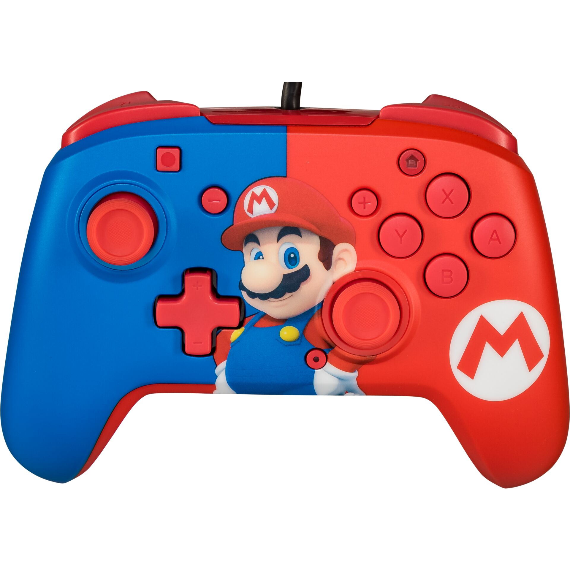 PDP Mario REMATCH Blau, Rot USB Gamepad Nintendo Switch, Nintendo Switch OLED