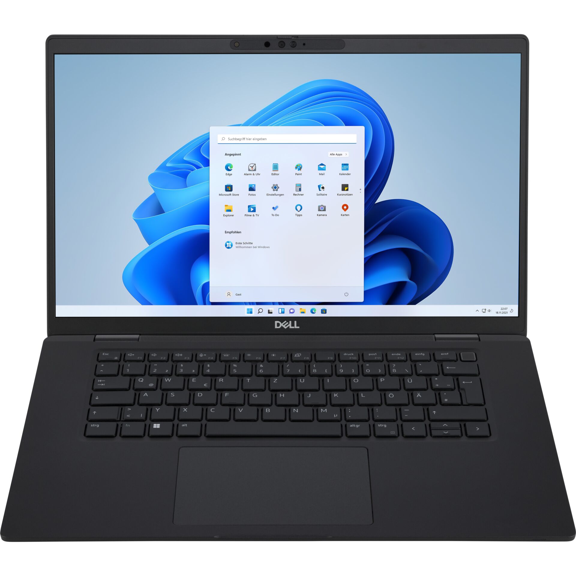 Dell Latitude 7530 Carbon schwarz Notebook, 15.6 Zoll, i5-1245U, 2C+8c/12T, 16GB RAM, 512GB SSD, Win 10 Pro