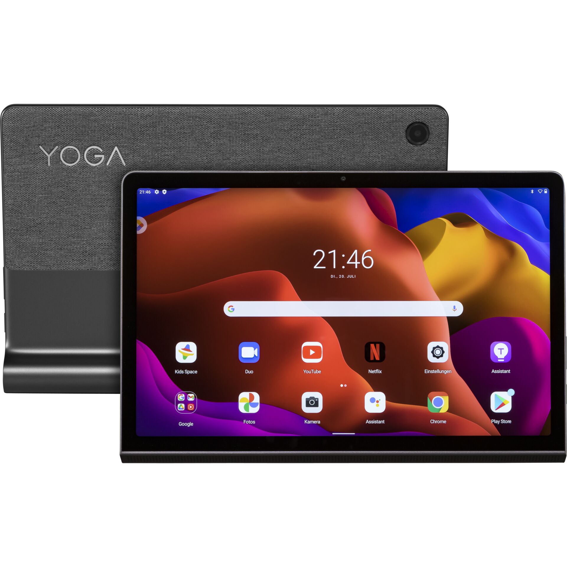 Lenovo Yoga Tab 11 YT-J706F Tablet, 2x 2.05GHz + 6x 2.00GHz, 4GB RAM, 128GB Flash, Android