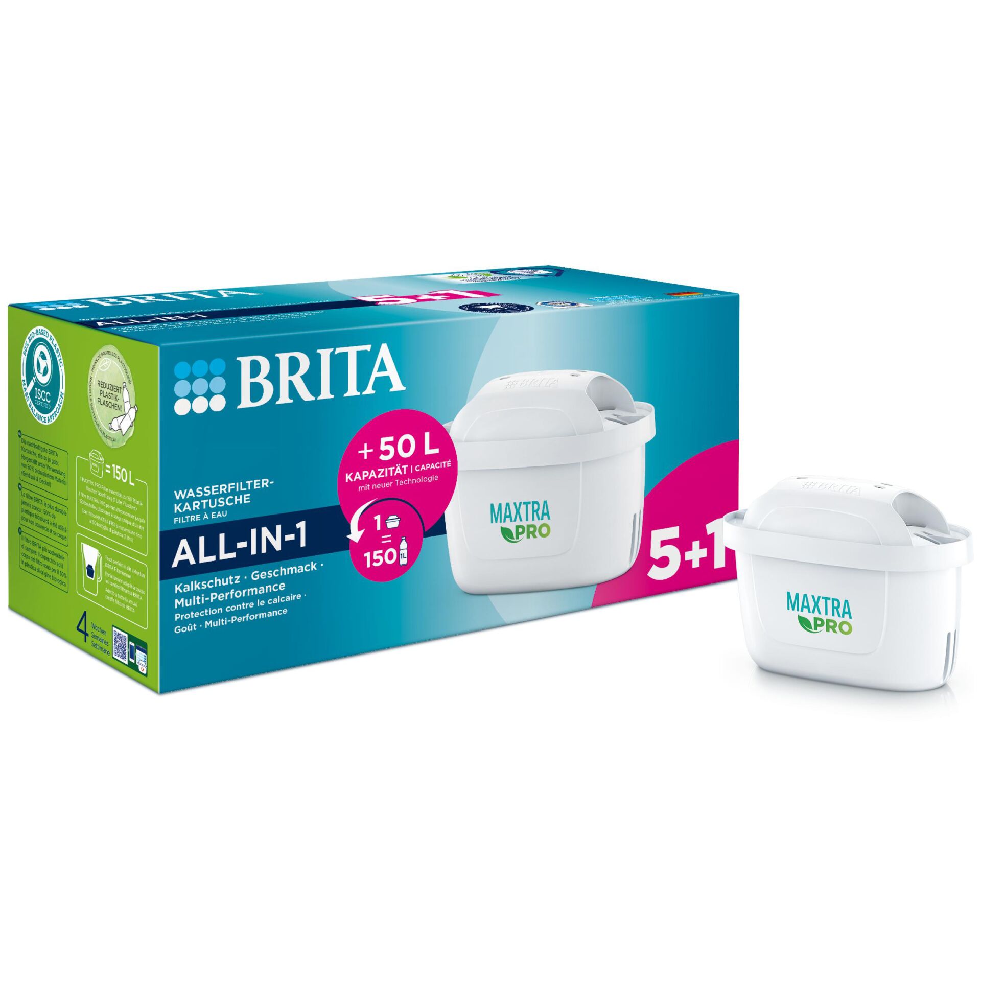 Brita MAXTRA PRO Pitcher-Wasserfilter Weiß