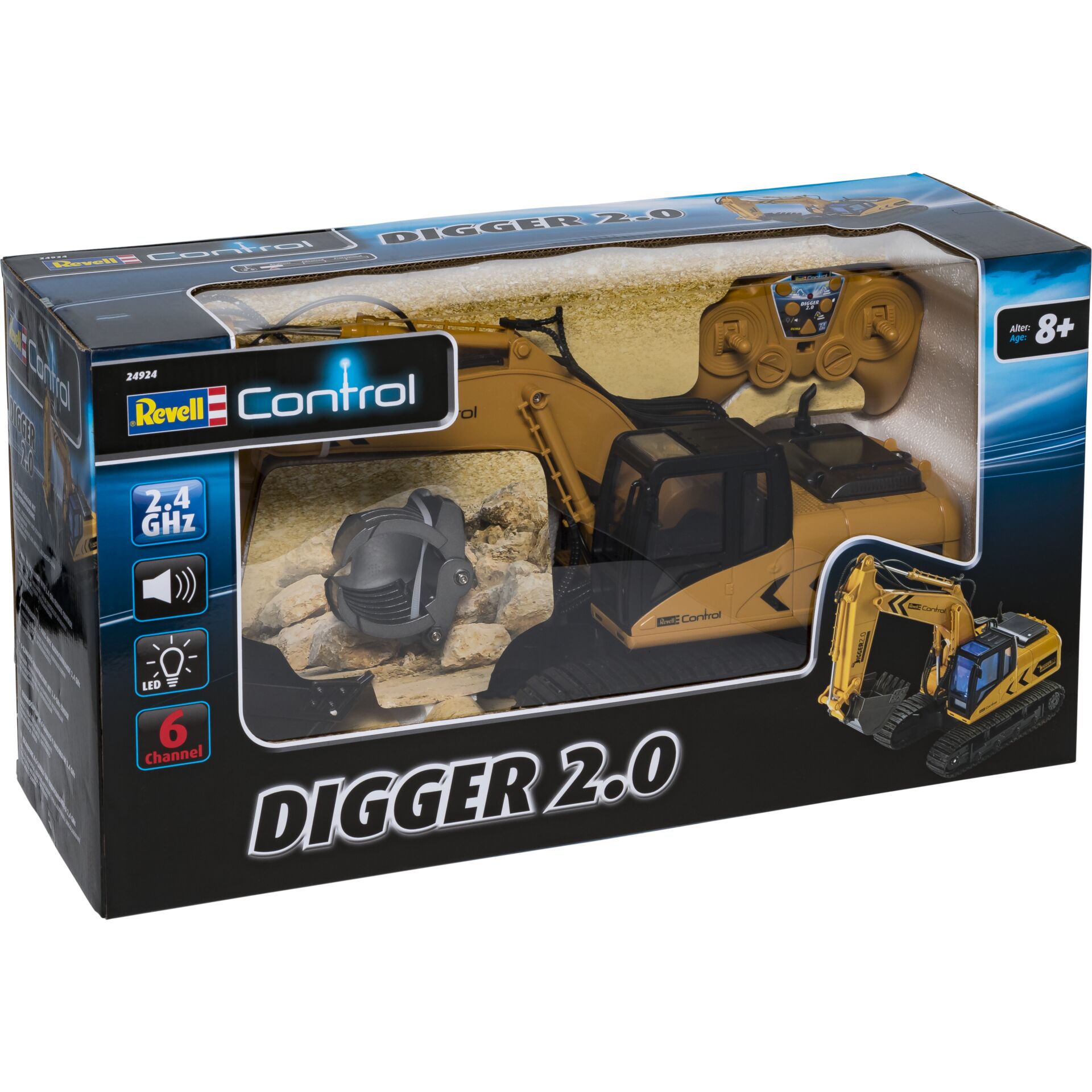 Revell Digger 2.0 ferngesteuerte (RC) modell Bagger Elektromotor 1:16