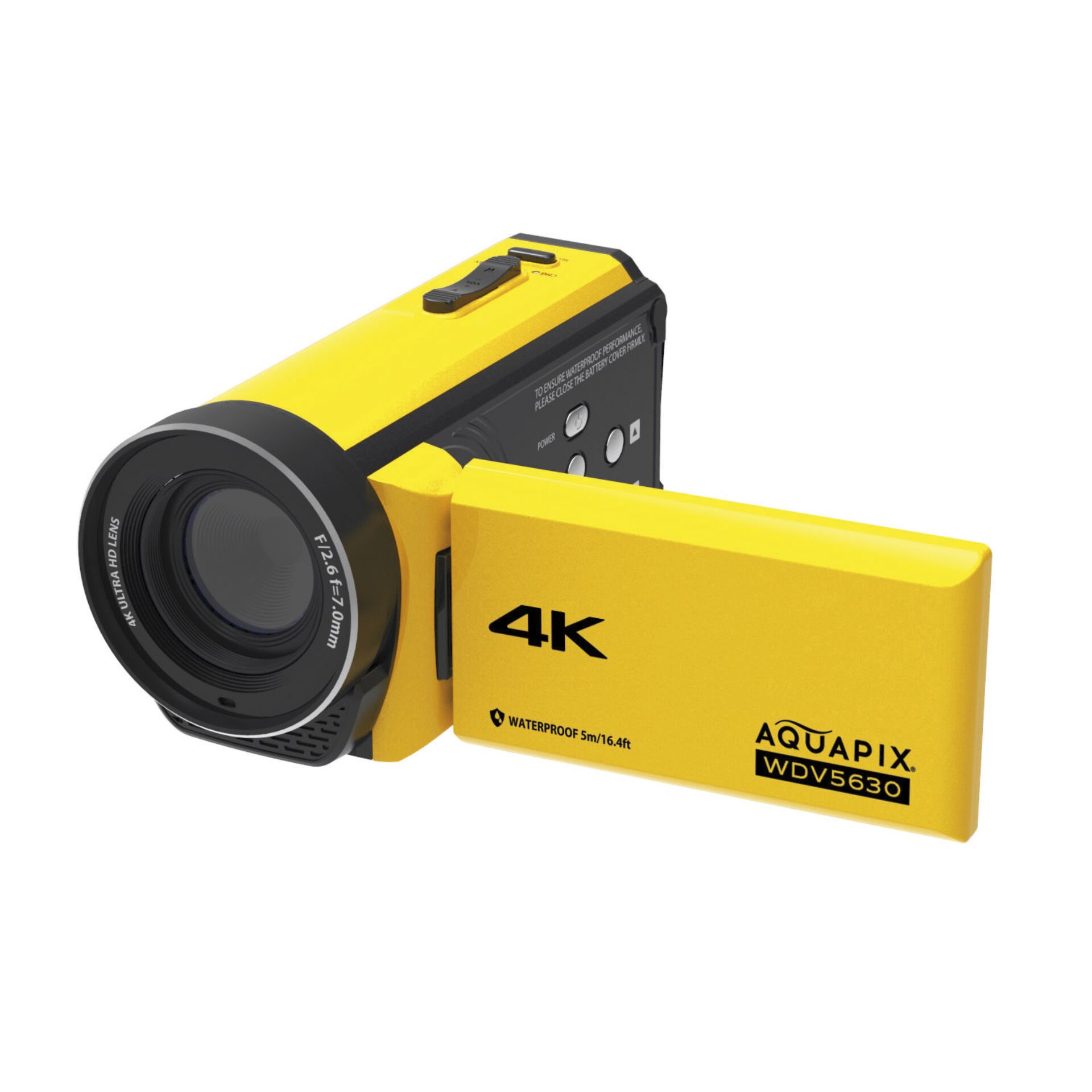 Aquapix WDV5630 Handkamerarekorder 13 MP 4K Ultra HD Gelb
