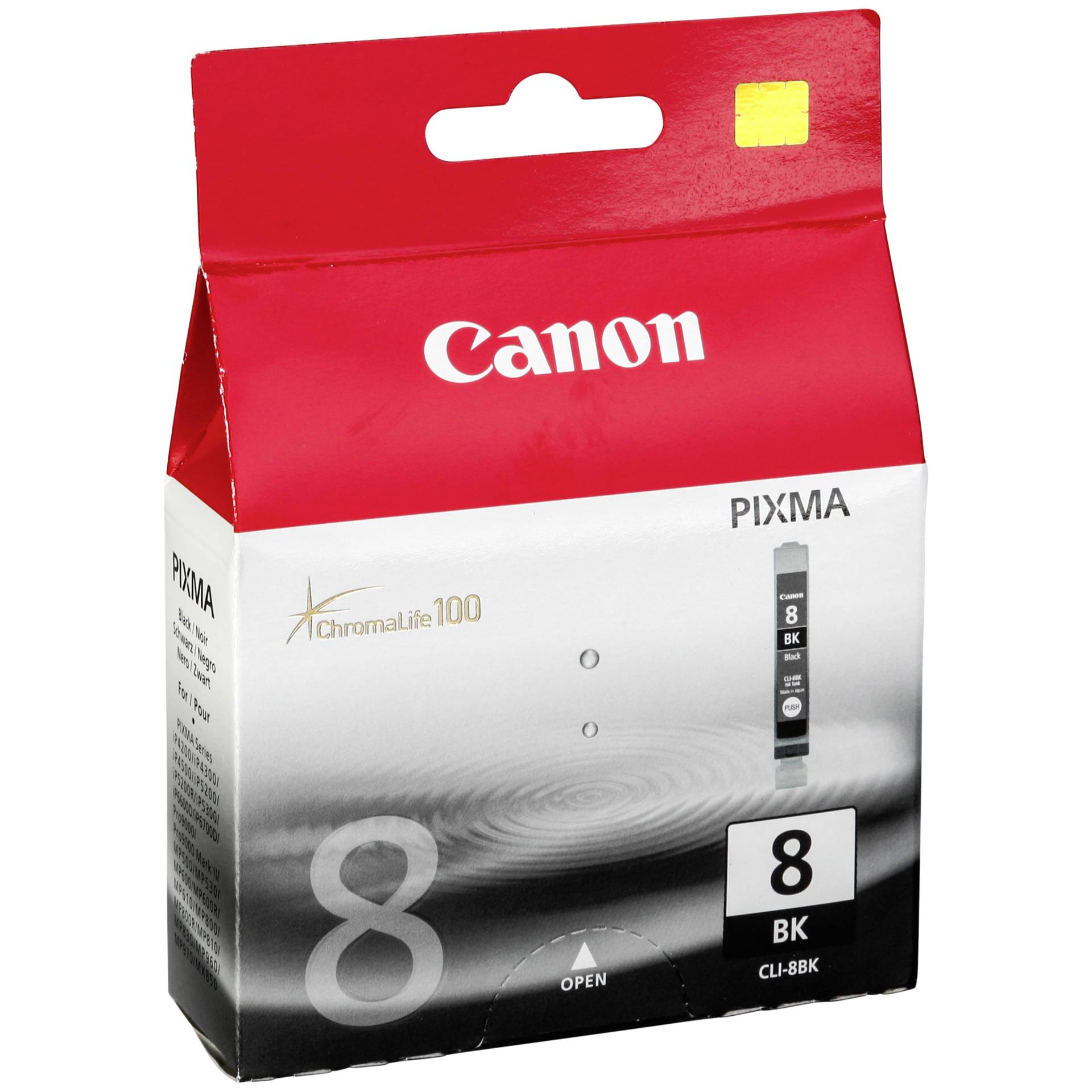 Canon Tinte CLI-8BK, Original Zubehör 