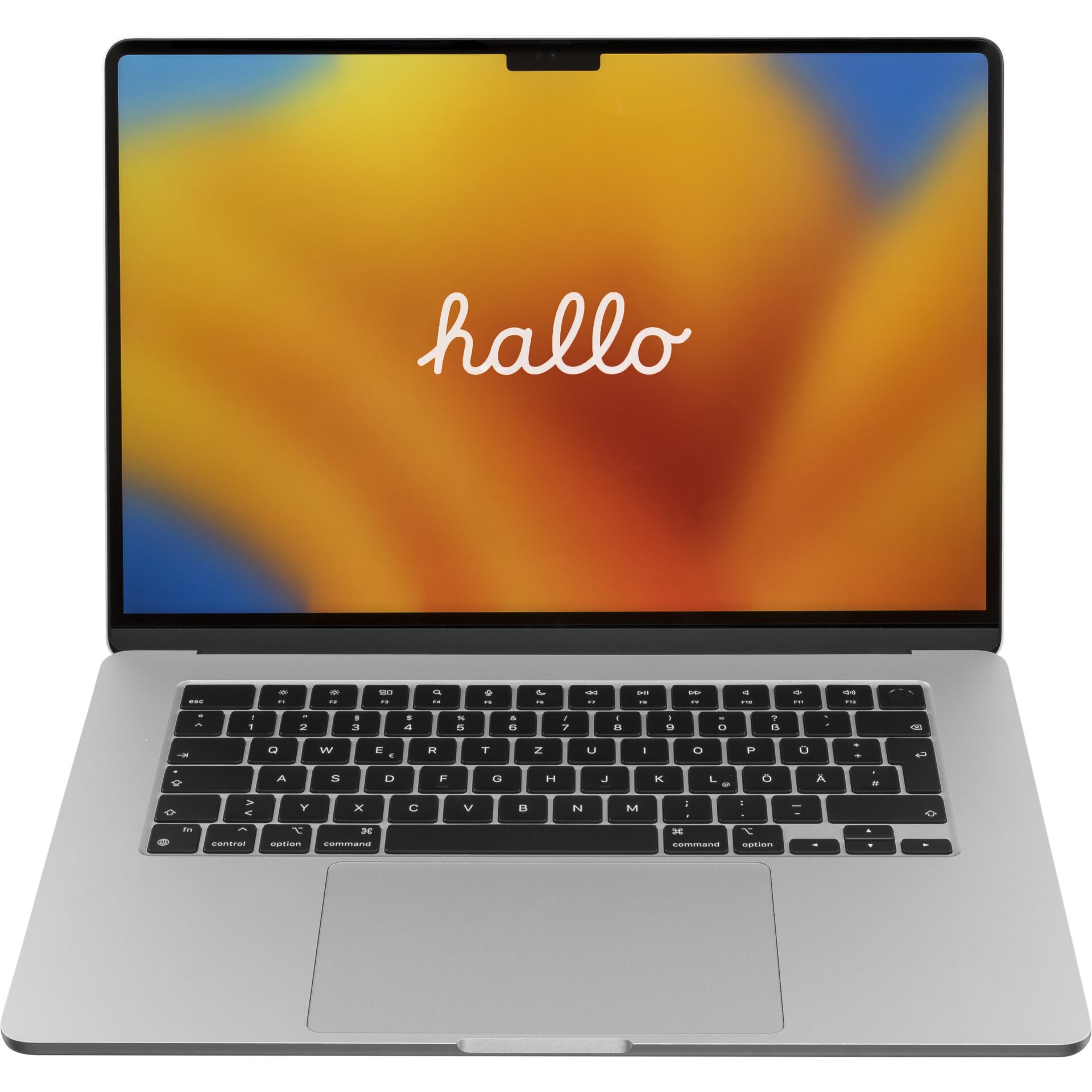 Apple MacBook Air 15 silber Notebook, 15.3 Zoll, Apple M2 - 8 CPU / 10 GPU, 4C+4c/8T, 8GB RAM, 512GB SSD, macOS