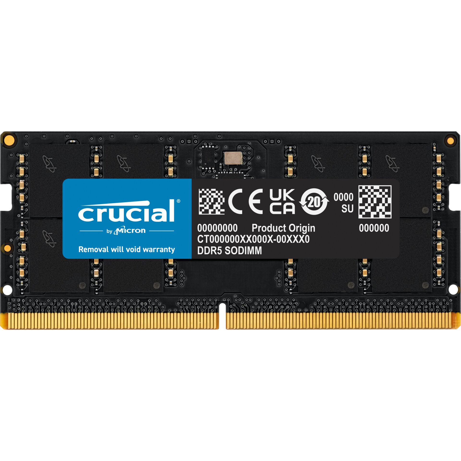 Crucial DDR5-5600           48GB SODIMM CL46 (16Gbit)