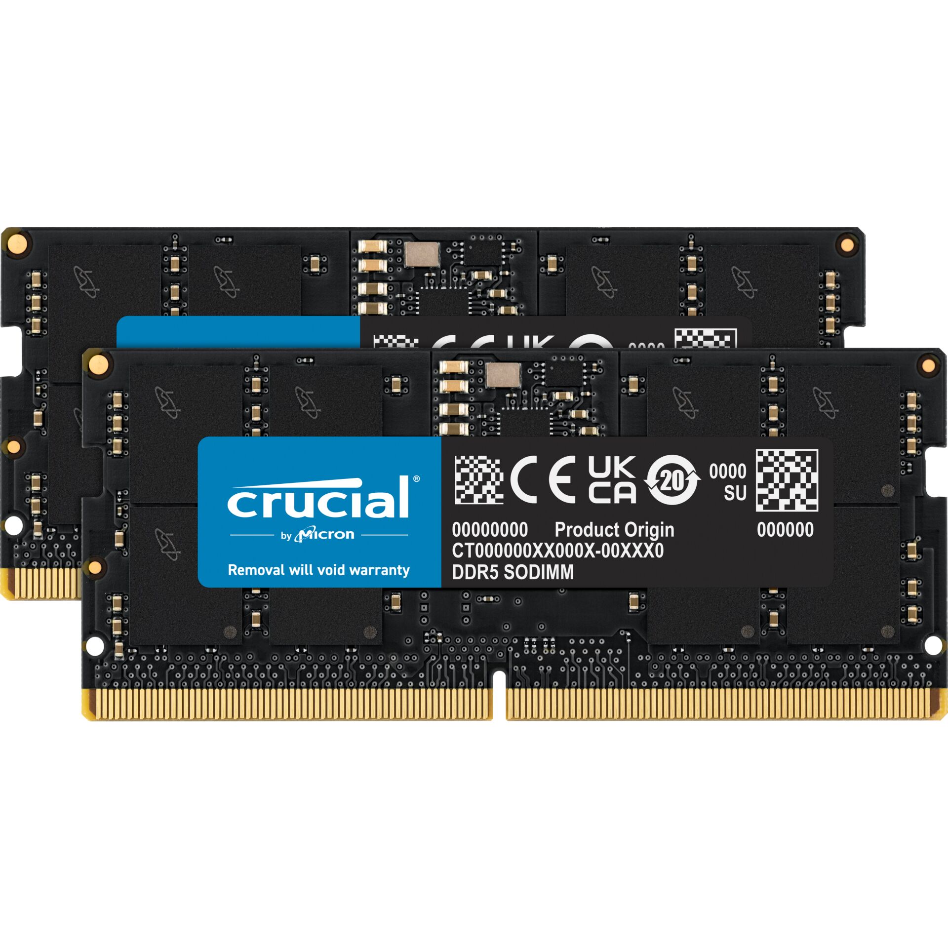 Crucial DDR5-5600 Kit       48GB 2x24GB SODIMM CL46 (16Gbit)