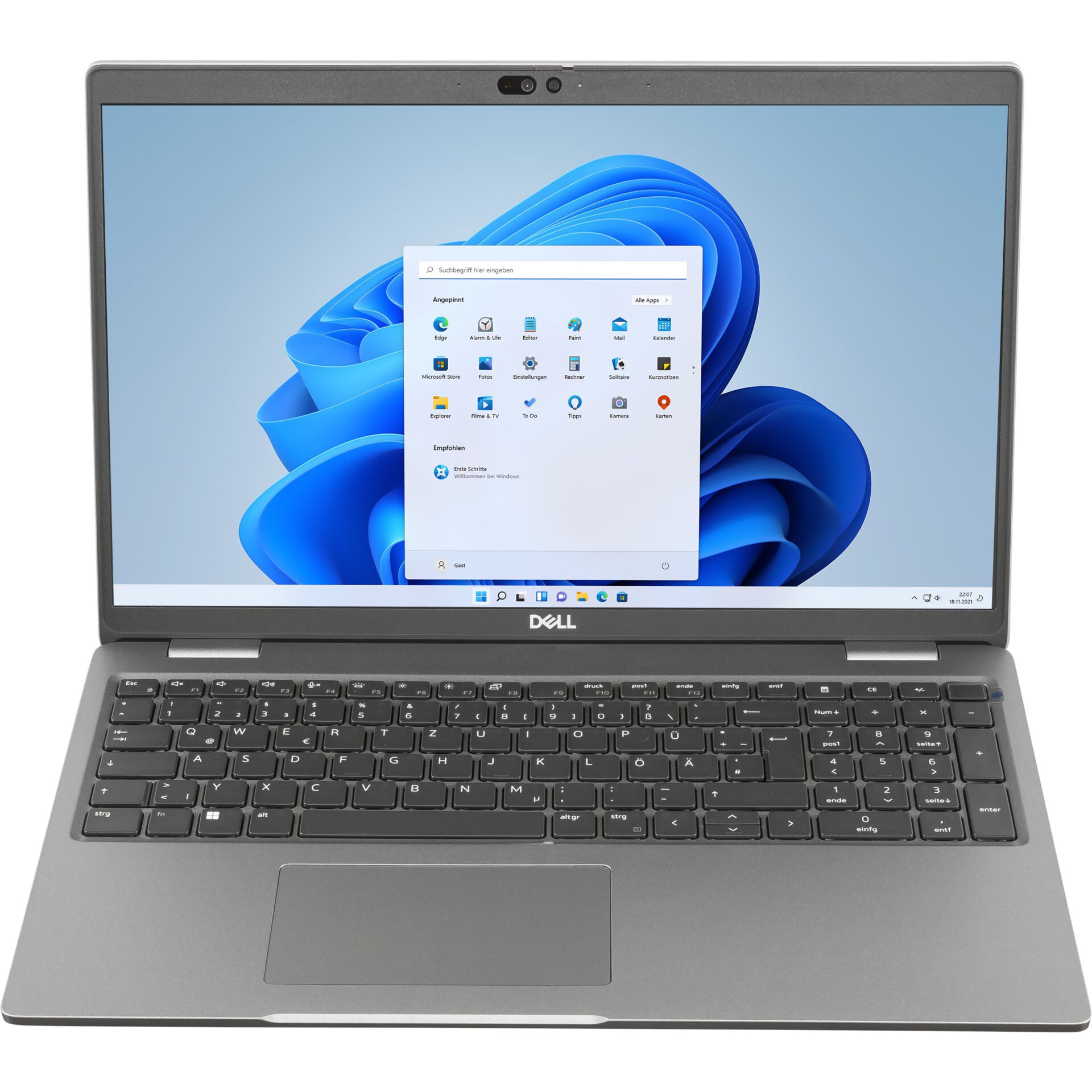 Dell Latitude 5540 Notebook, 15.6 Zoll, i5-1335U, 2C+8c/12T, 16GB RAM, 256GB SSD, Windows 11 Pro